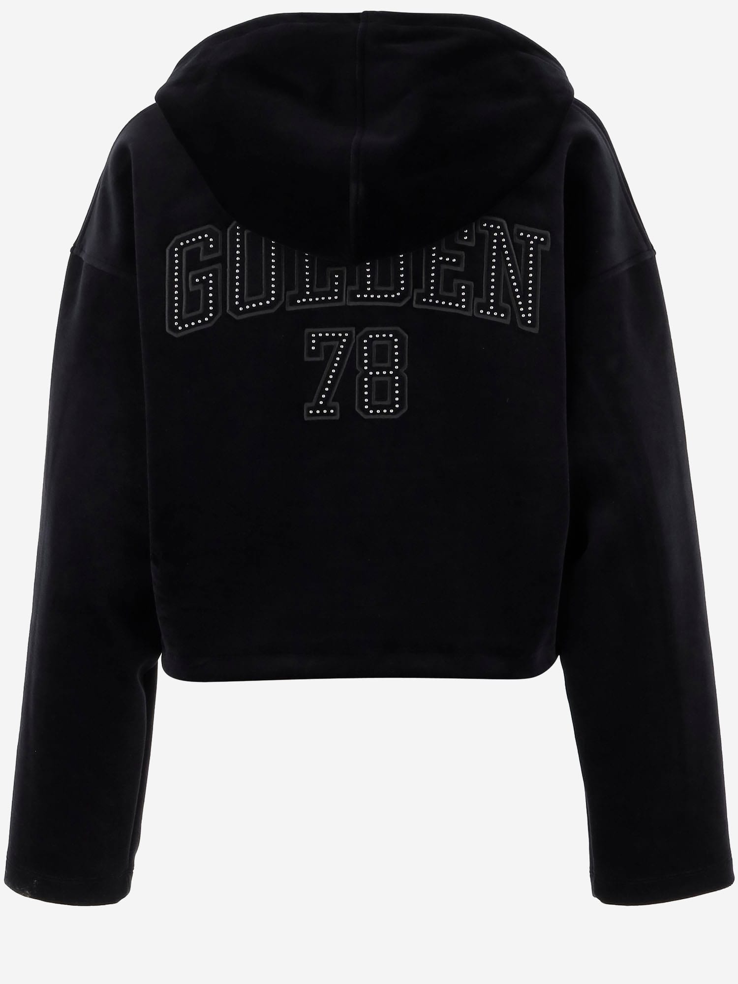 Golden Goose Sky Captain Hoodie In Black