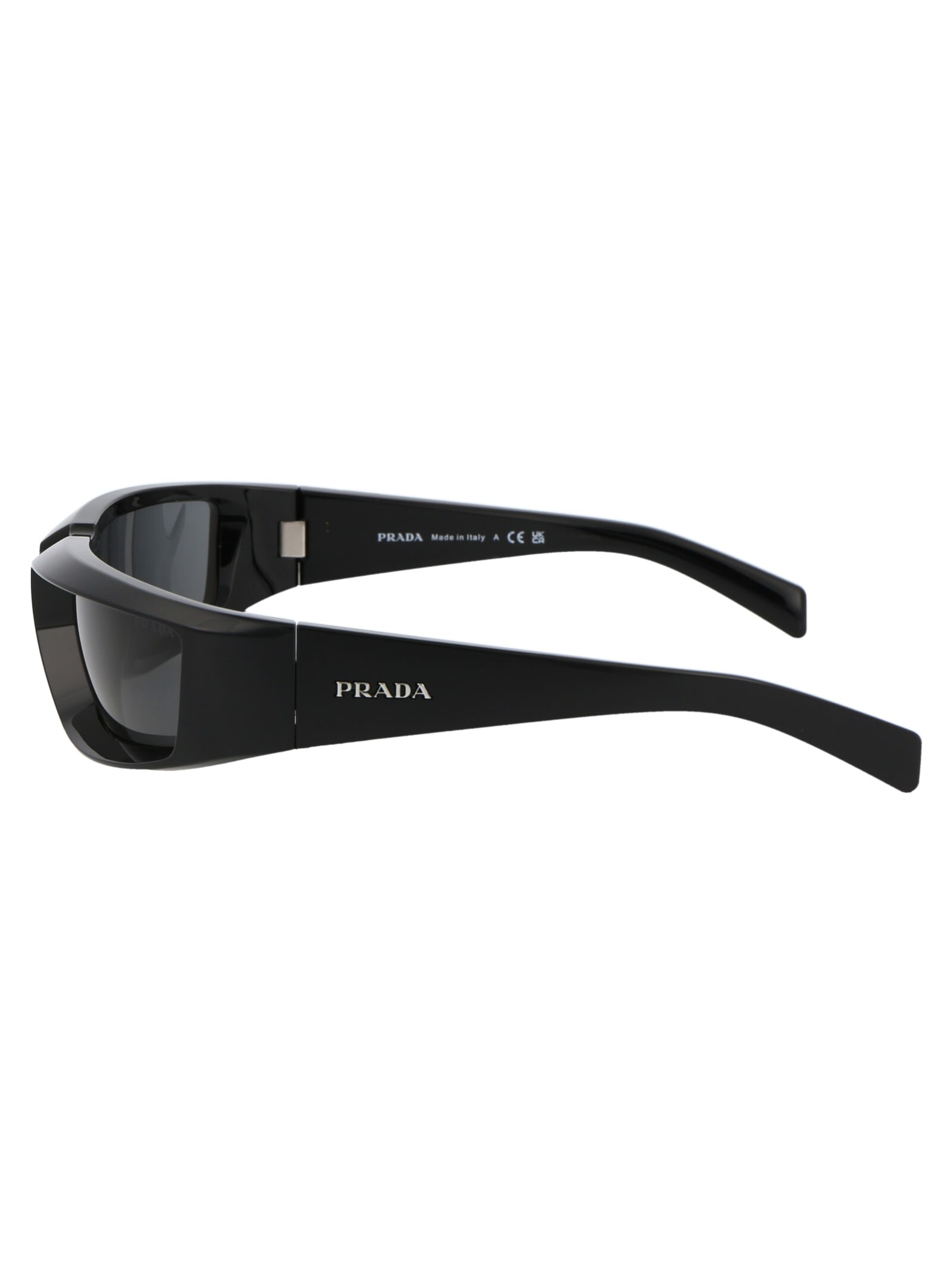 Shop Prada 0pr 29ys Sunglasses In 1ab5s0 Black