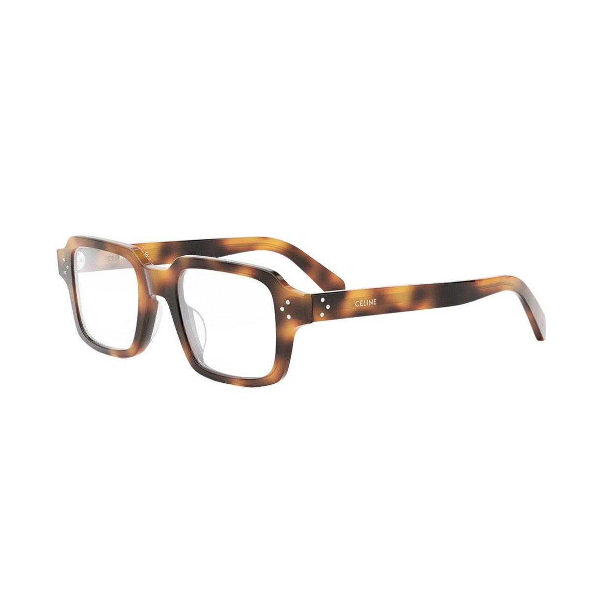 Shop Celine Rectangular Frame Glasses In 053