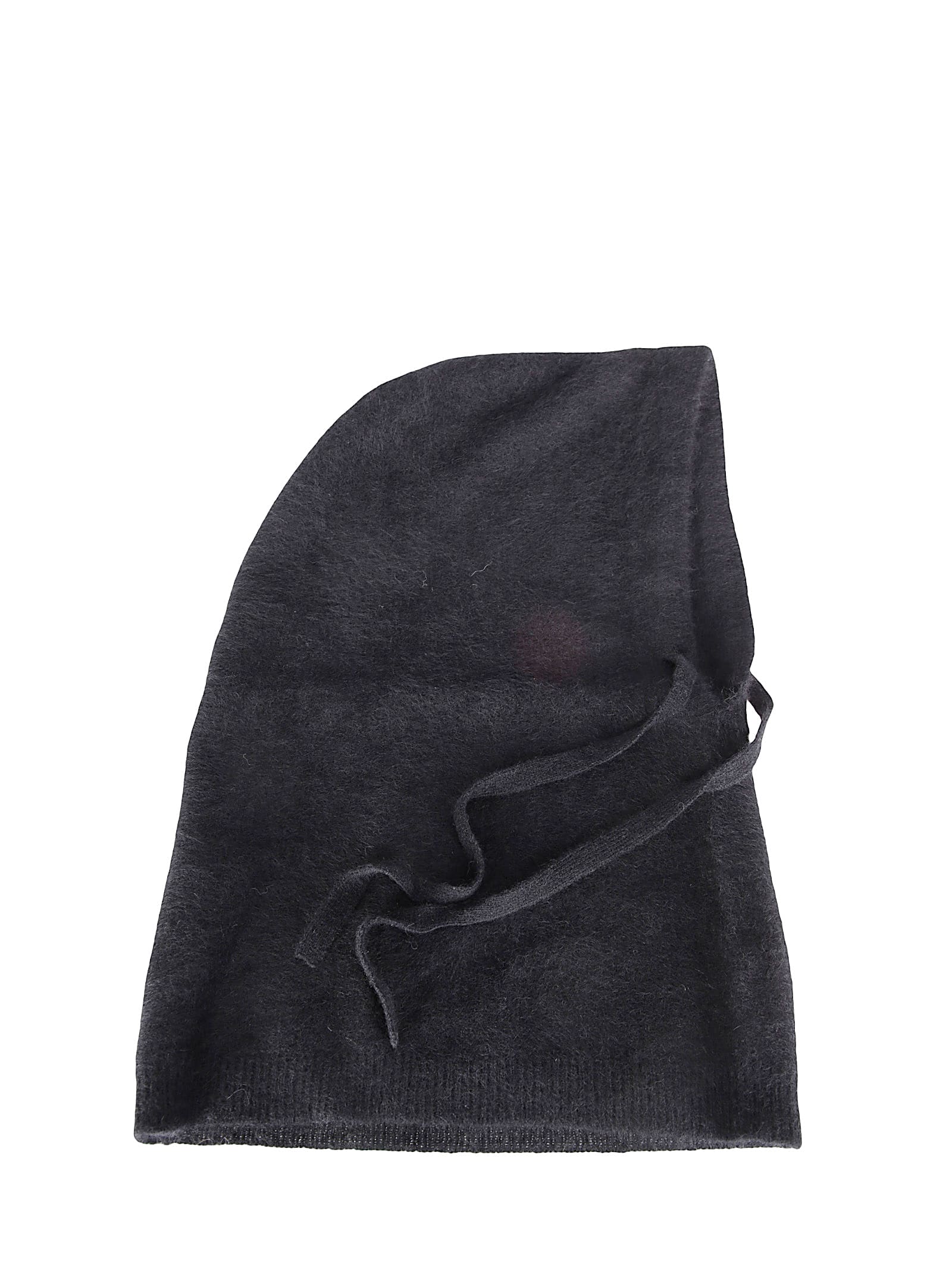 P.a.r.o.s.h Oversized Black Hood With Drawstring In Black