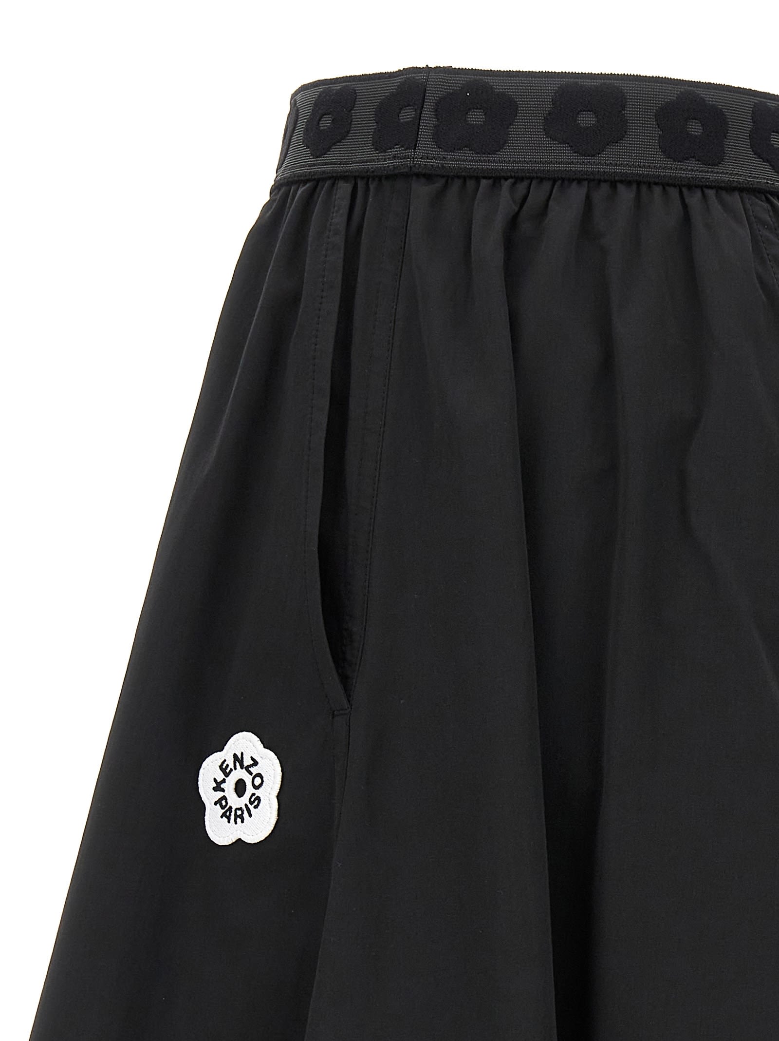 Shop Kenzo Boke 2,0 Mini Skirt In Black