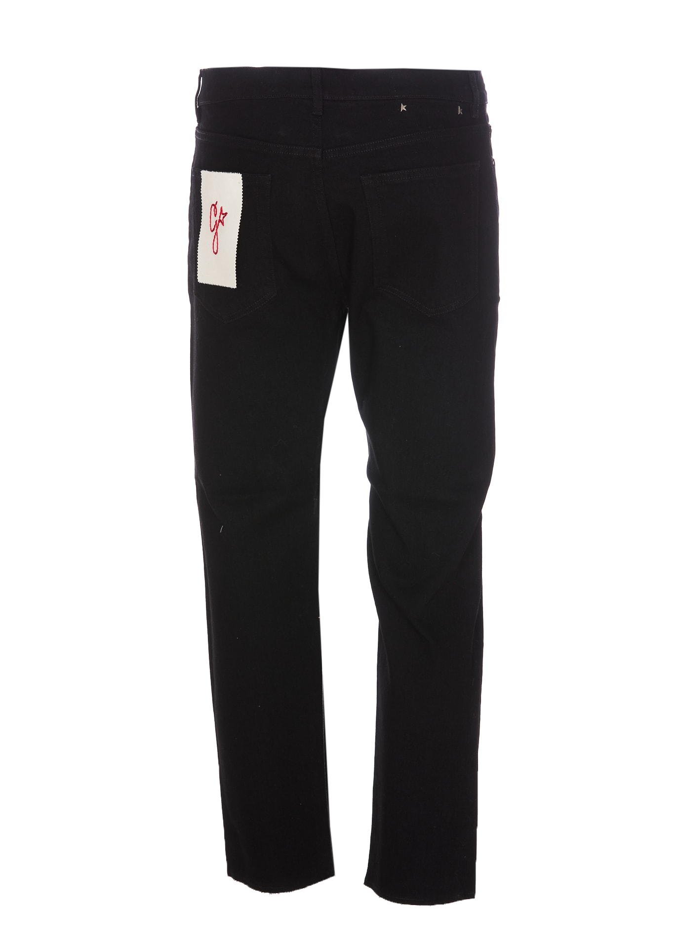 Shop Golden Goose Denim Skinny Jeans In Black