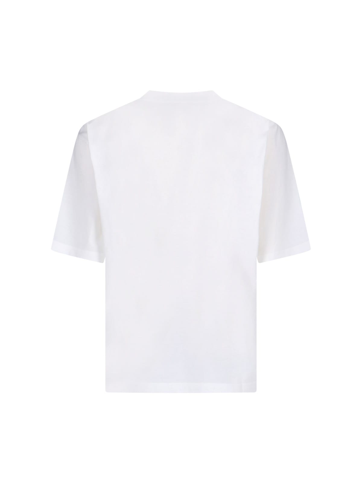 Shop Marni Printed T-shirt In White