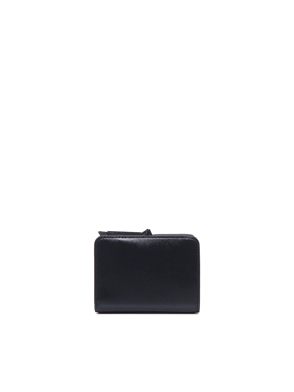 Shop Marc Jacobs The Mini Compact Wallet In Black