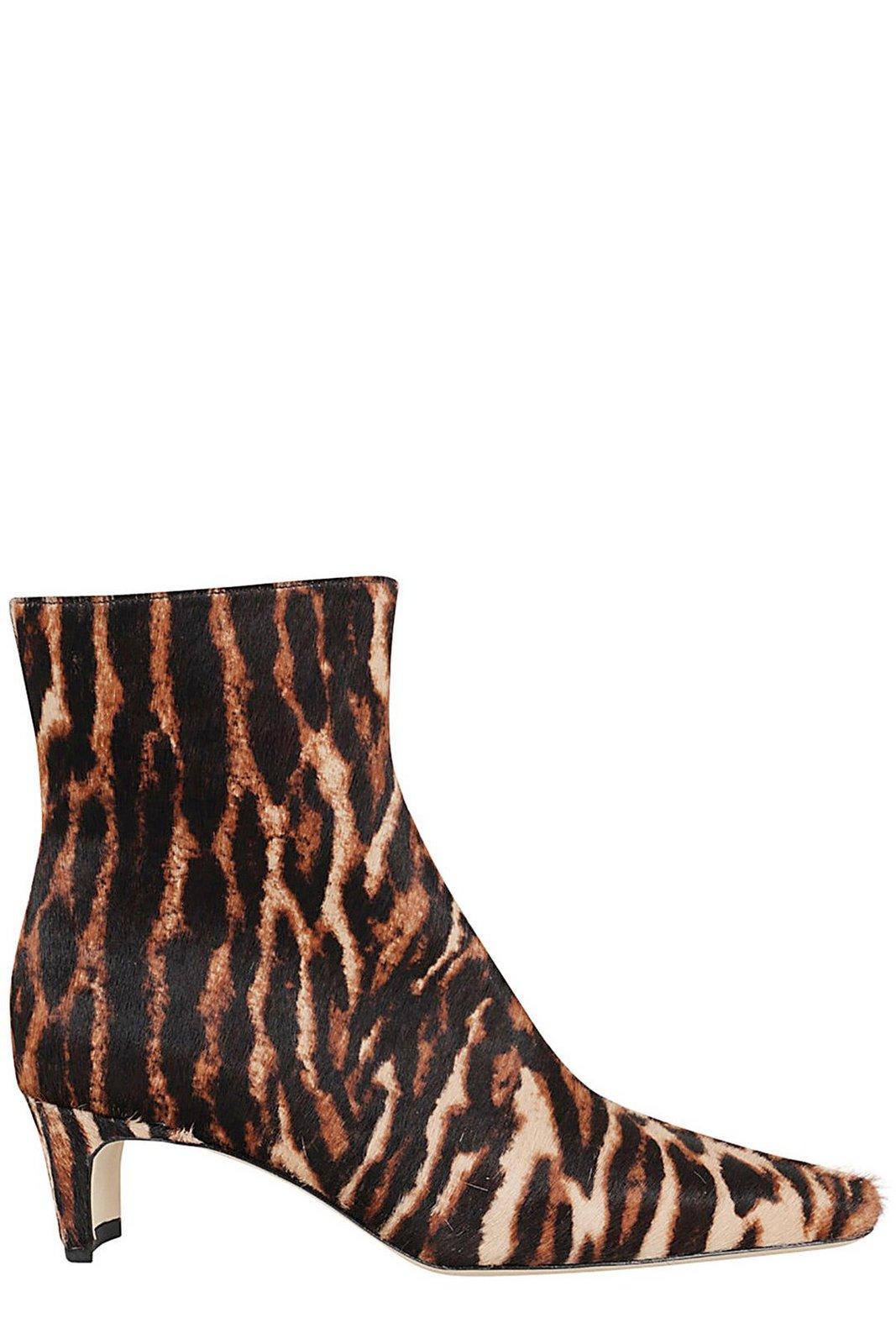 Wally Leopard Printed Boots