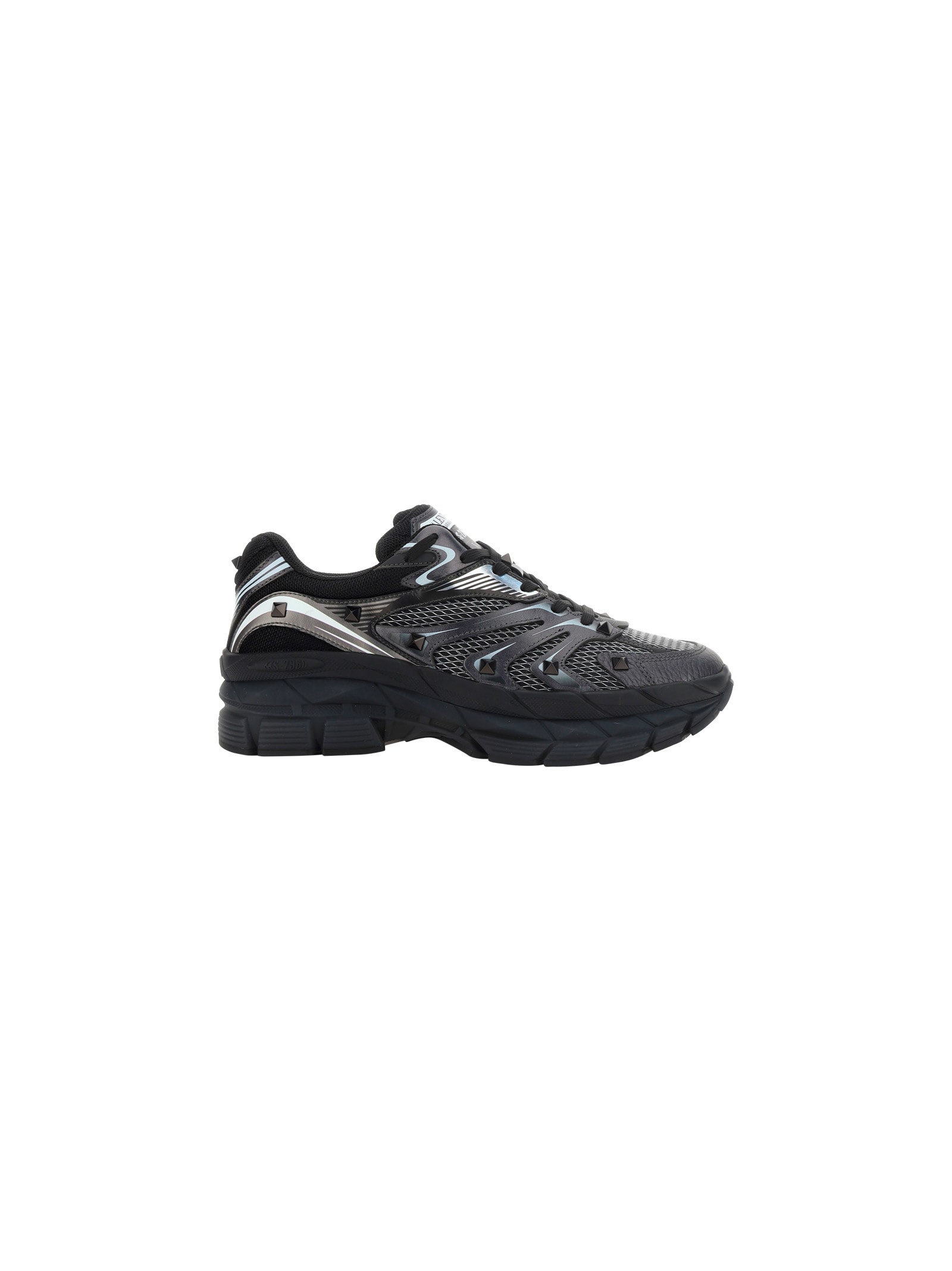 Shop Valentino Ms2960 Sneakers In Black