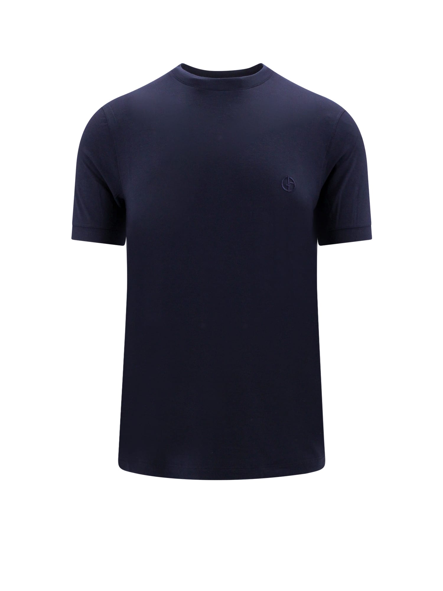 Giorgio Armani T-shirt In Blue