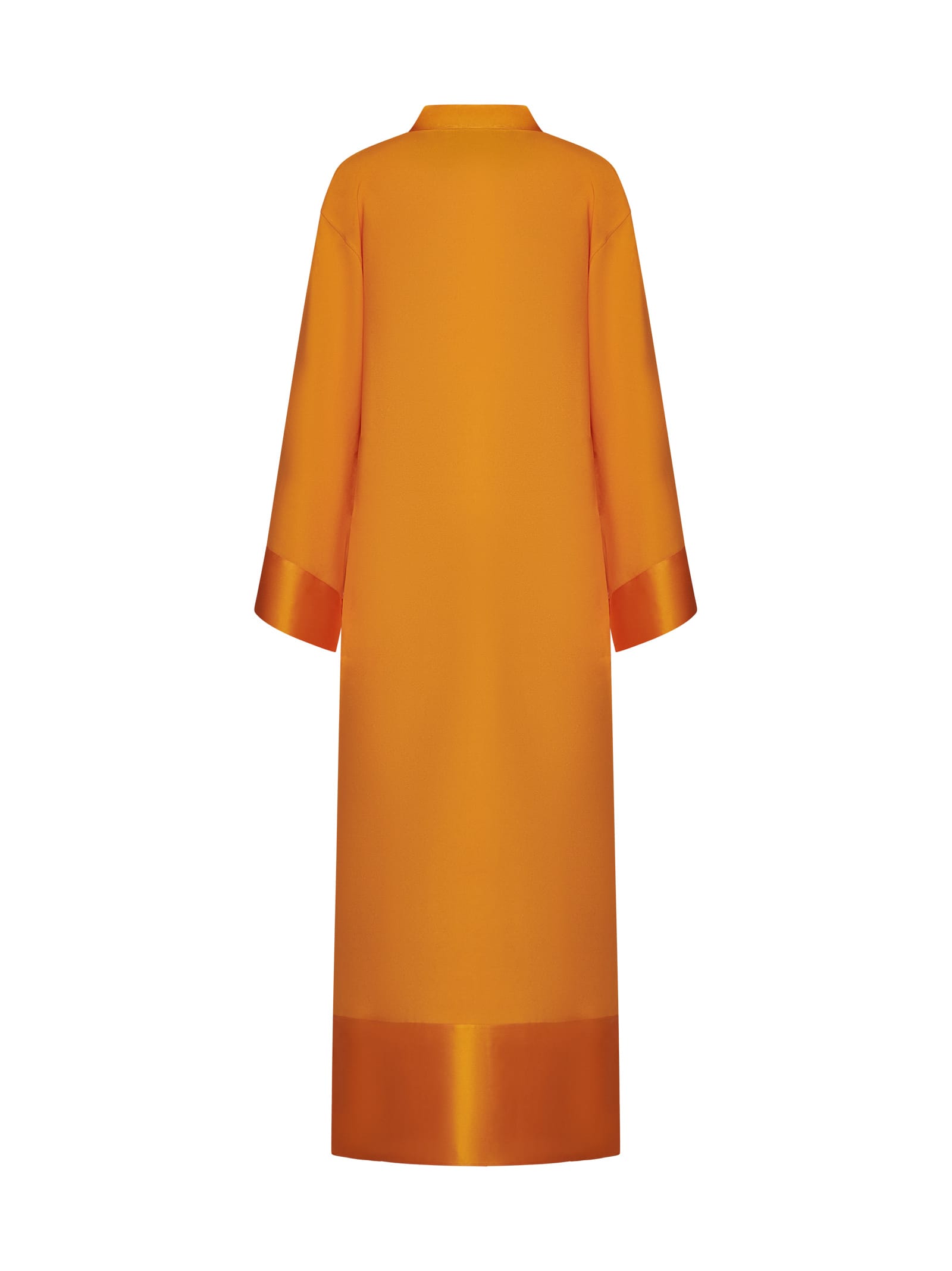 Shop Taller Marmo Dress In Mandarin