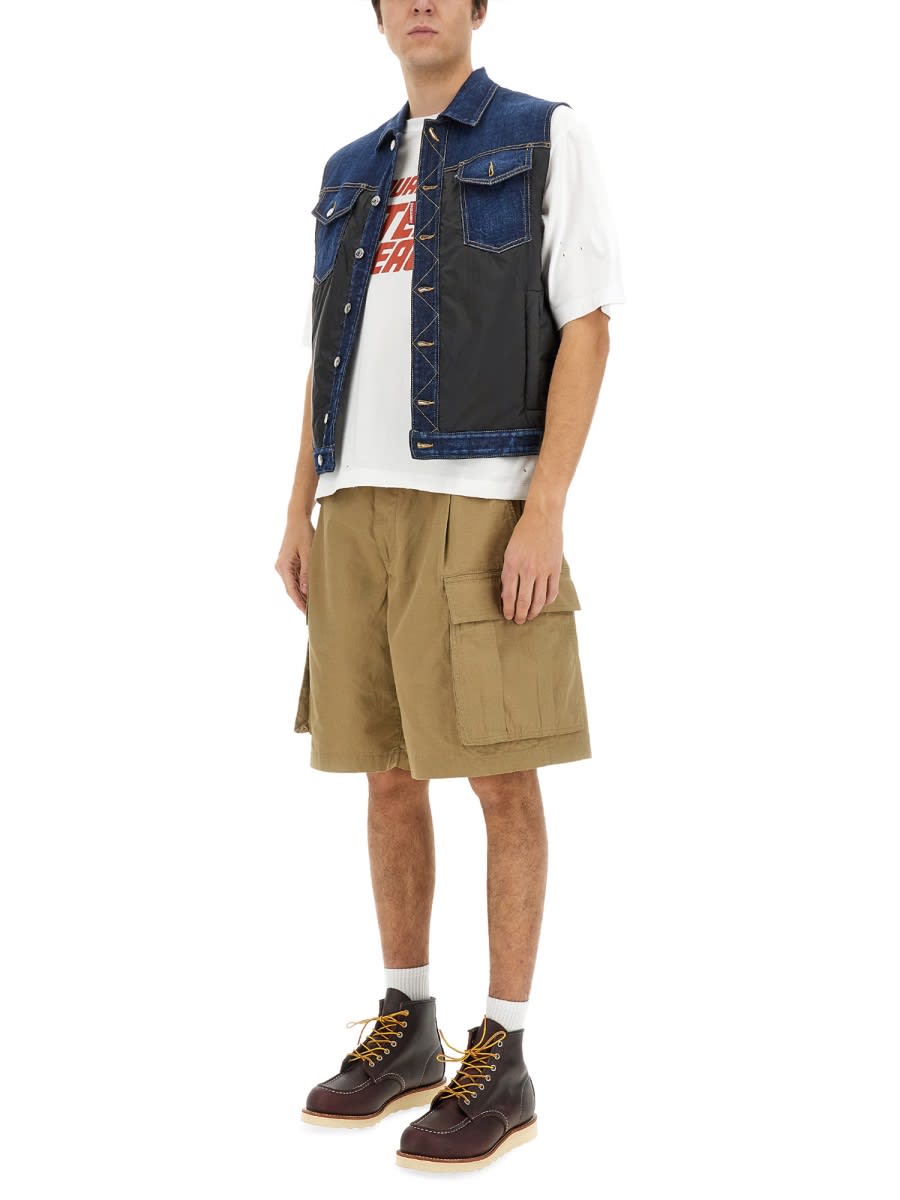 DSQUARED2 T-SHIRT WITH PRINT