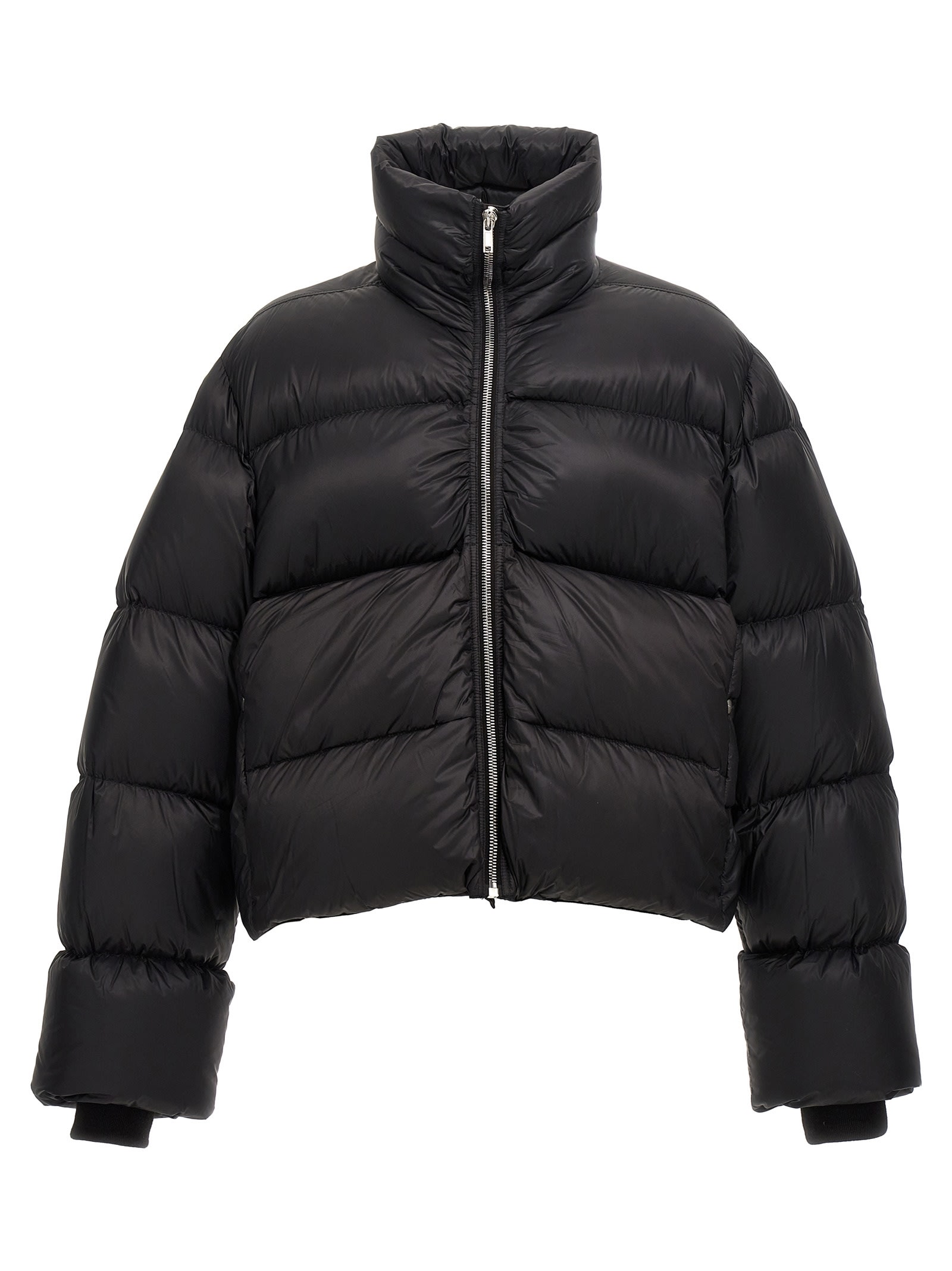 Shop Rick Owens Turtle Down Jacket In Black