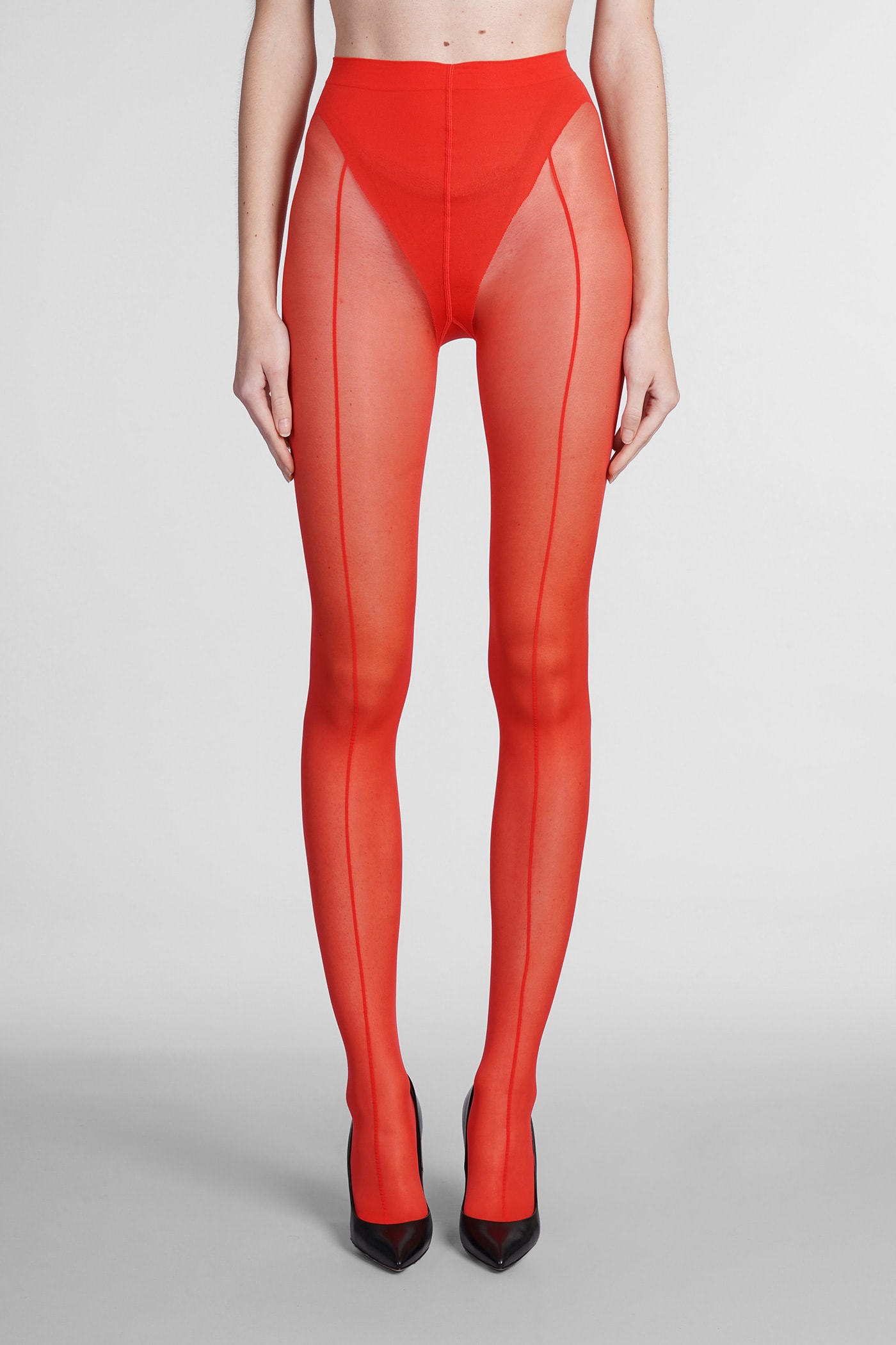 Wolford Lingerie In Red Nylon