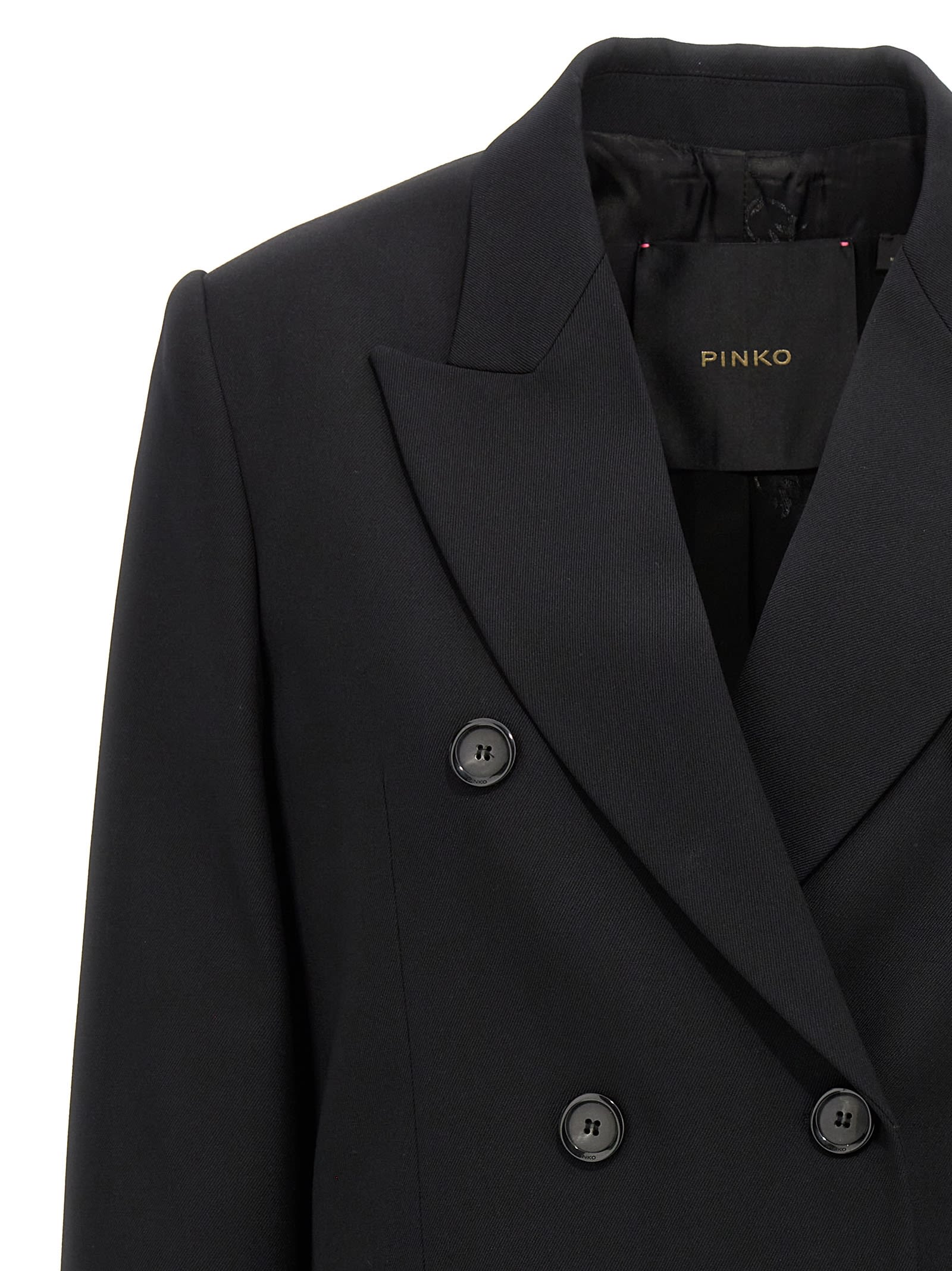 Shop Pinko Guinea Jacket In Black