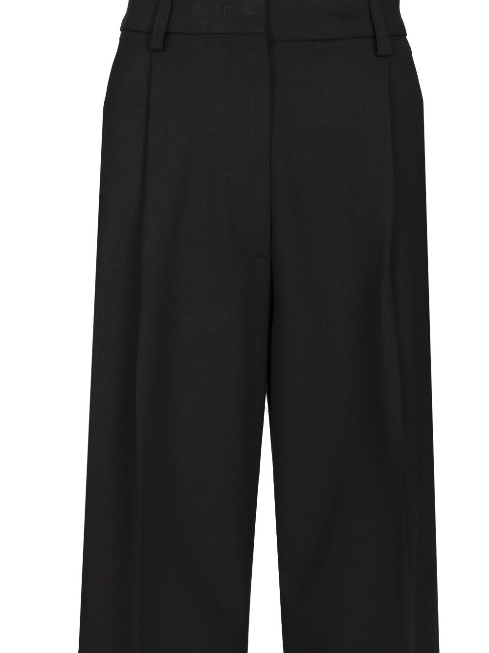 The Latest Wide Trousers In Black