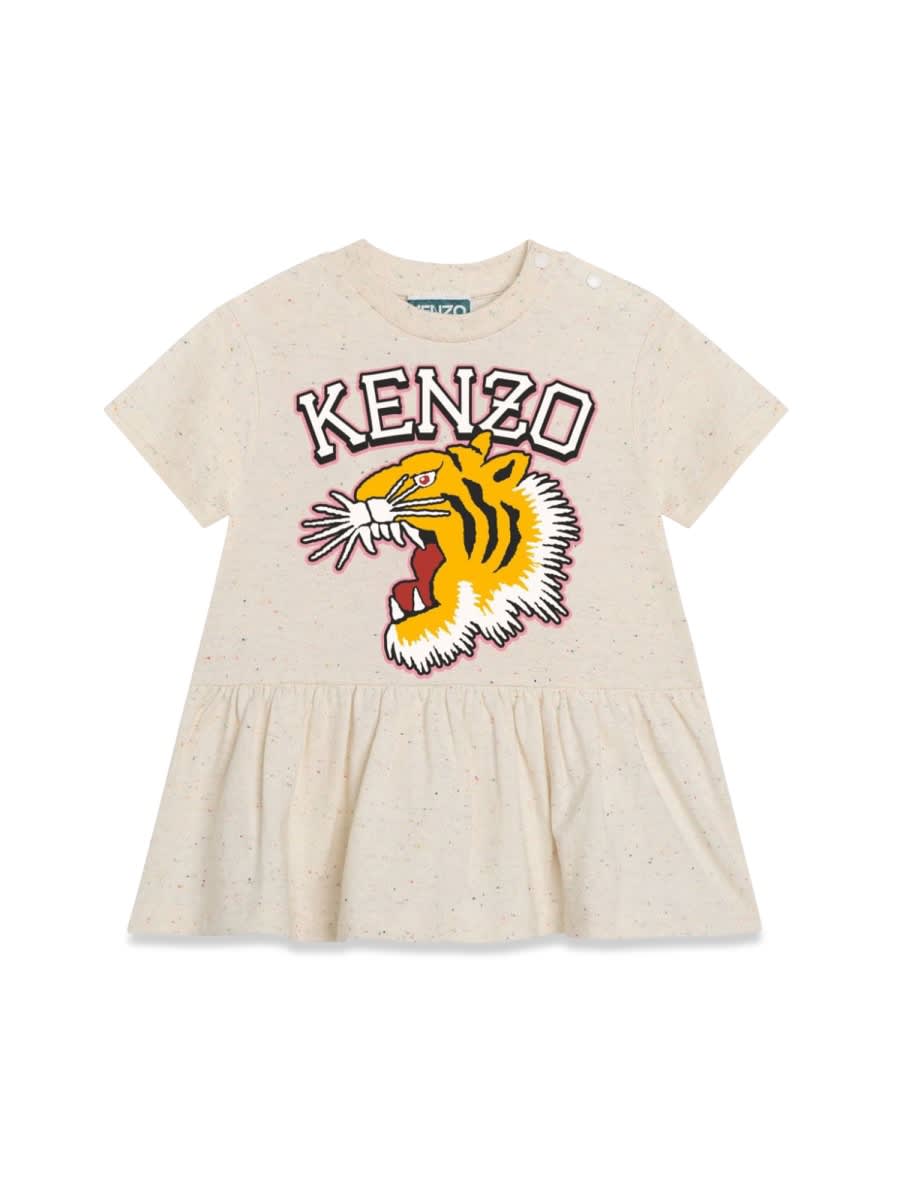 Shop Kenzo M/c Dress In Multicolour