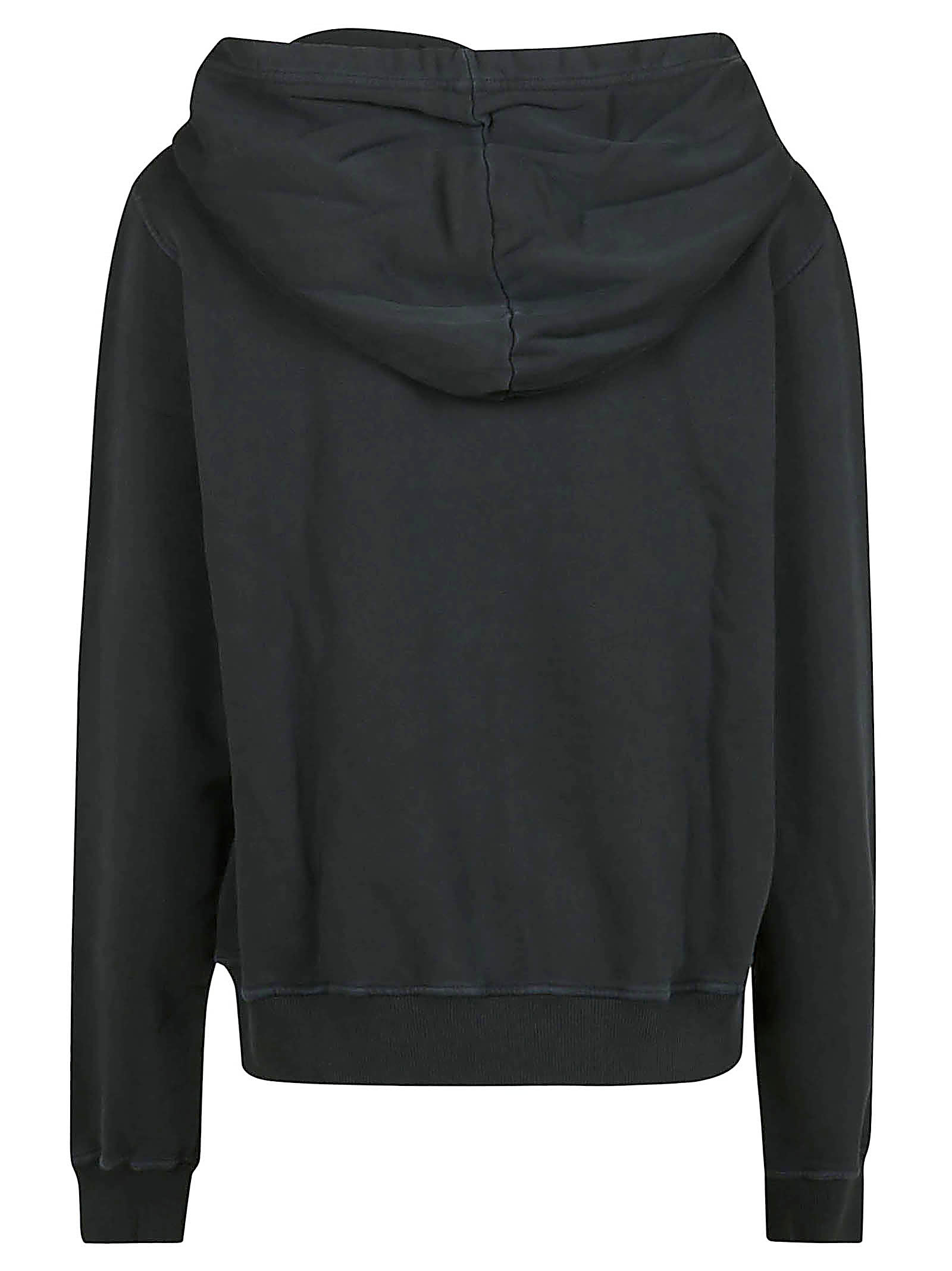 Shop Diesel Logo Print Hooded Sweatshirt In Non Definito