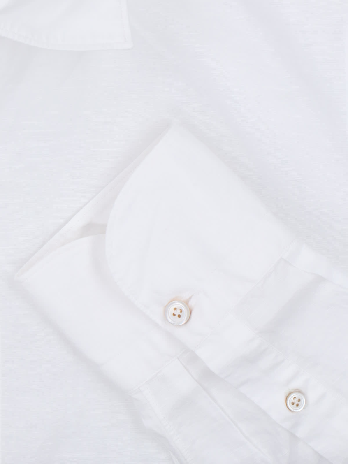 Shop Finamore Basic Shirt In White