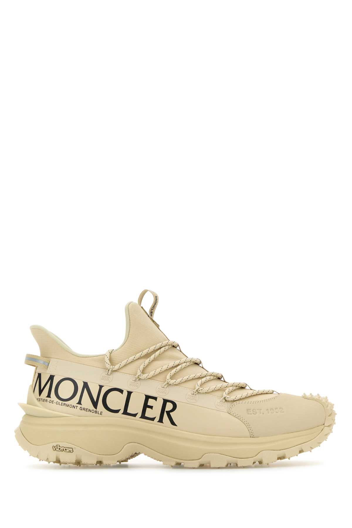 Shop Moncler Beige Fabric And Rubber Trailgrip Lite2 Sneakers In 200