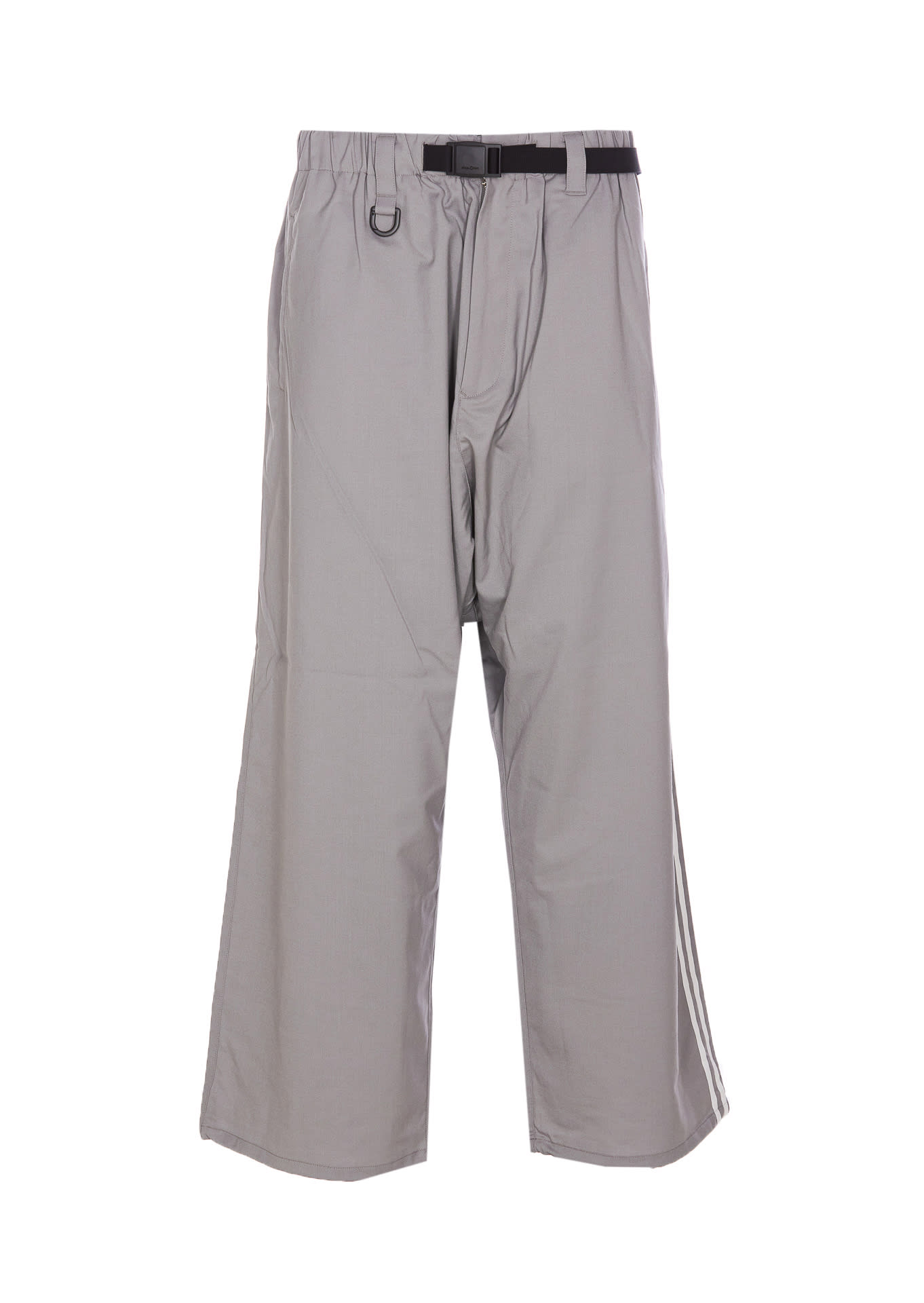 Shop Y-3 Ref Wo Pants In Grey