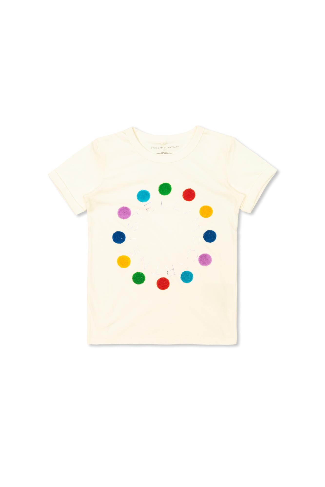 STELLA MCCARTNEY STELLA MCCARTNEY KIDS T-SHIRT WITH LOGO 