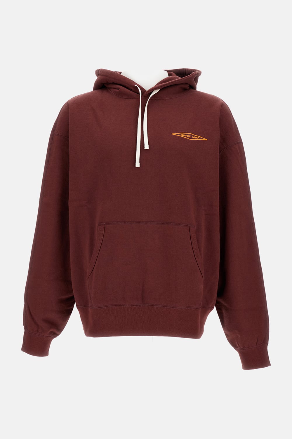 Junya Watanabe Hooded Sweatshirt Kangaroo Pocket Design In Red