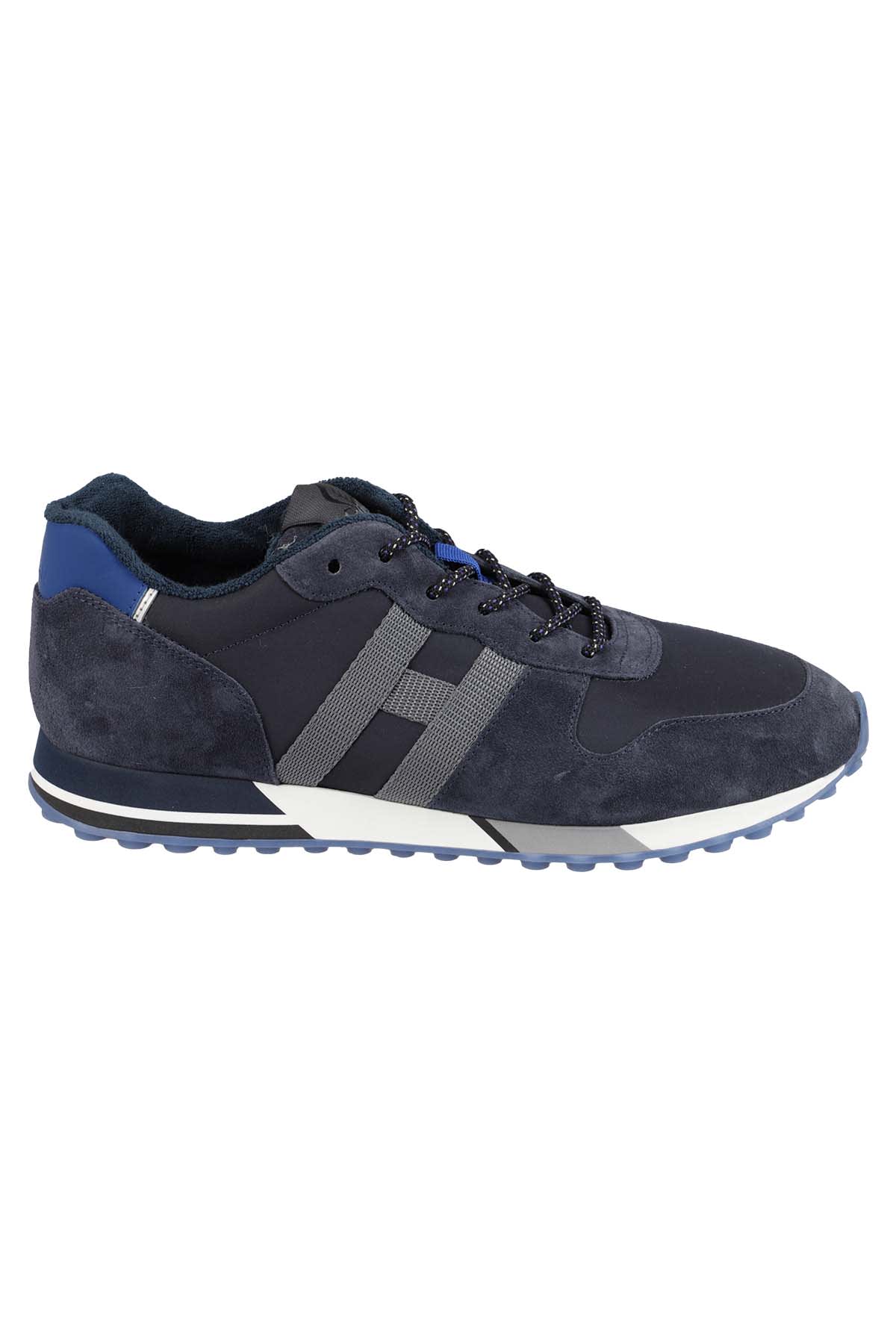 Shop Hogan Sneaker H Nastro In Blu