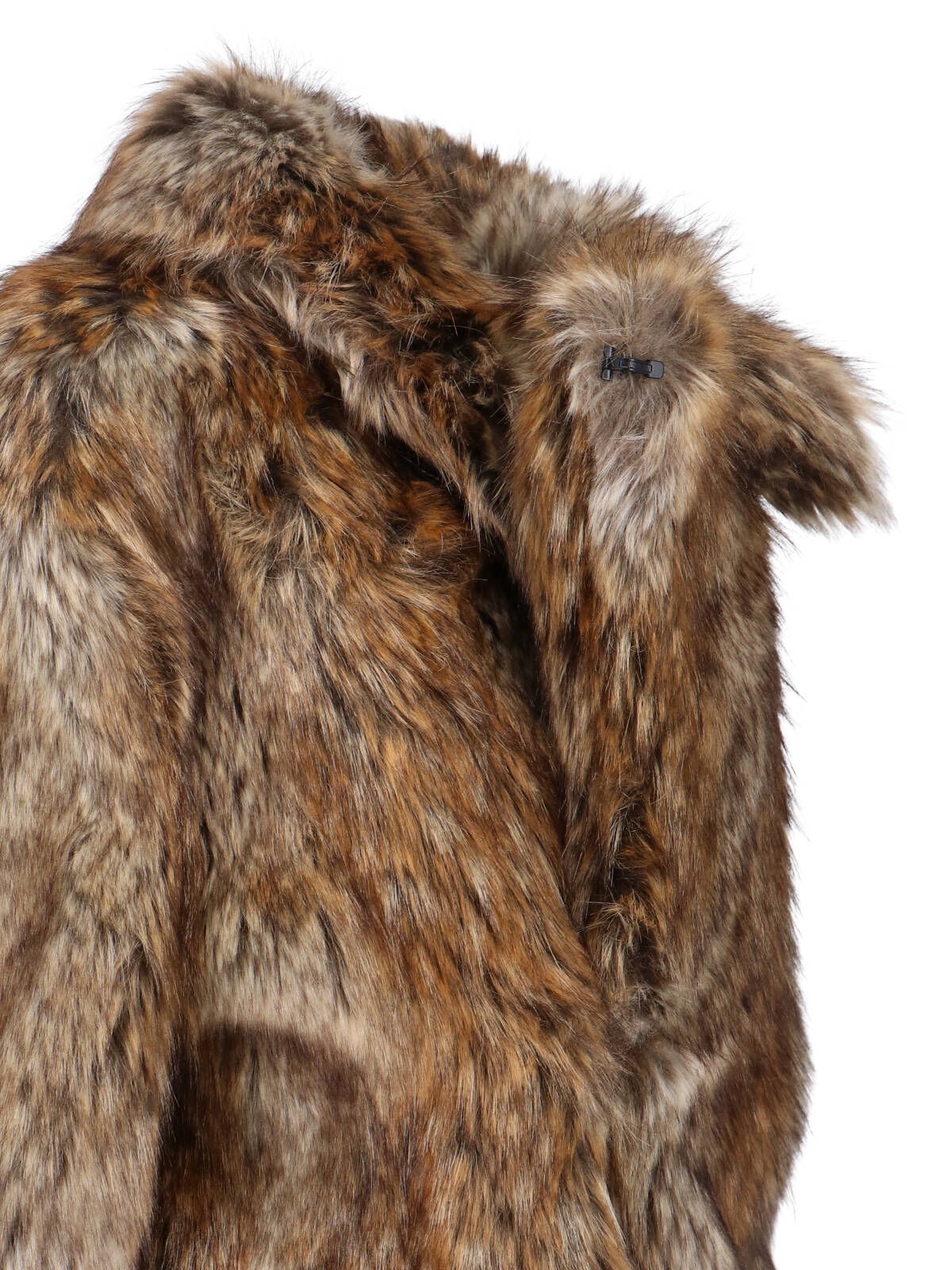Mm6 Maison Margiela Acrylic Jacket Synthetic Fur In Brown