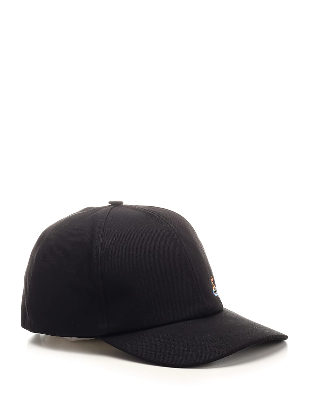 Shop Vivienne Westwood Embroidered Baseball Cap In Black