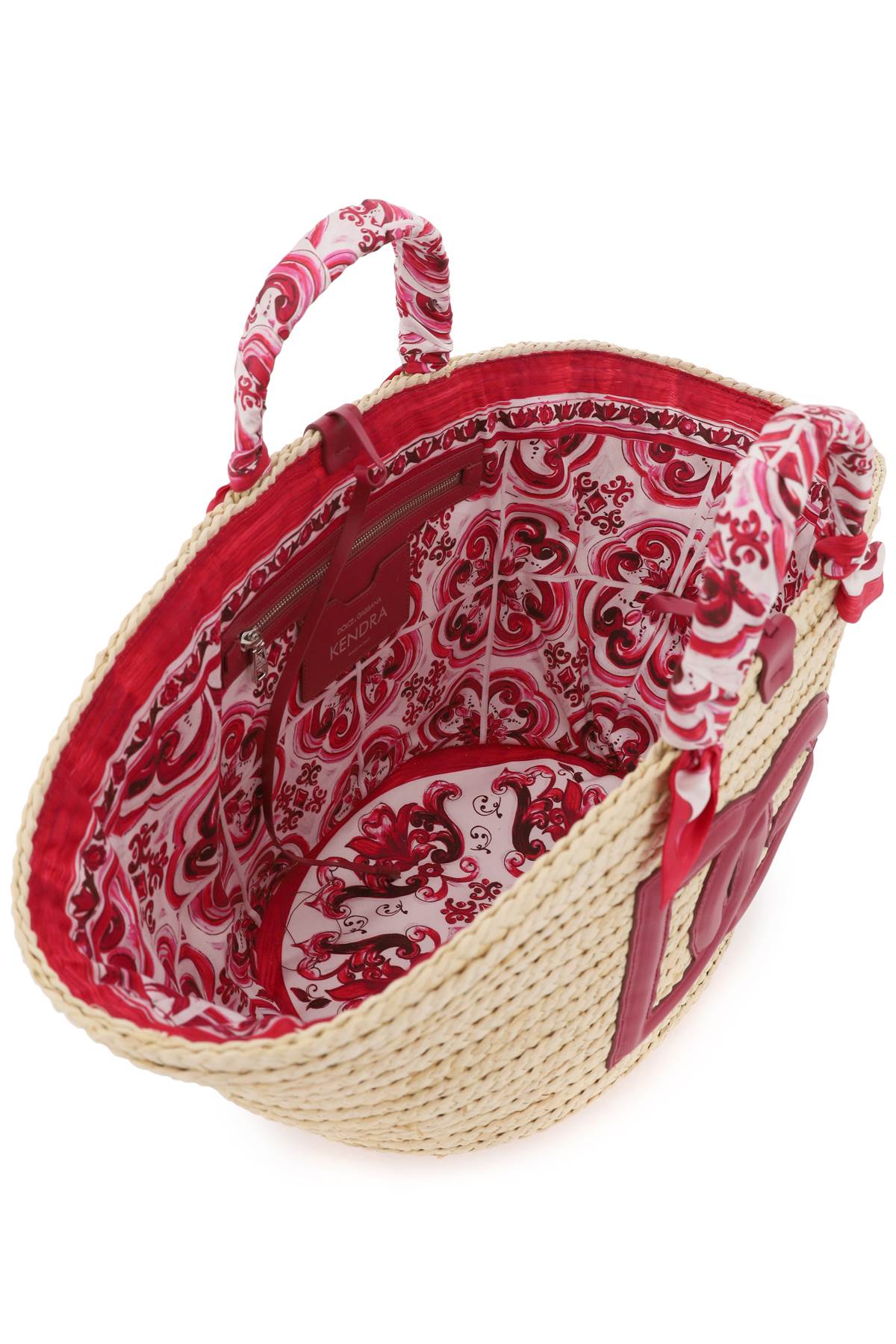Shop Dolce & Gabbana Large Kendra Shopper Bag In Fuchsia