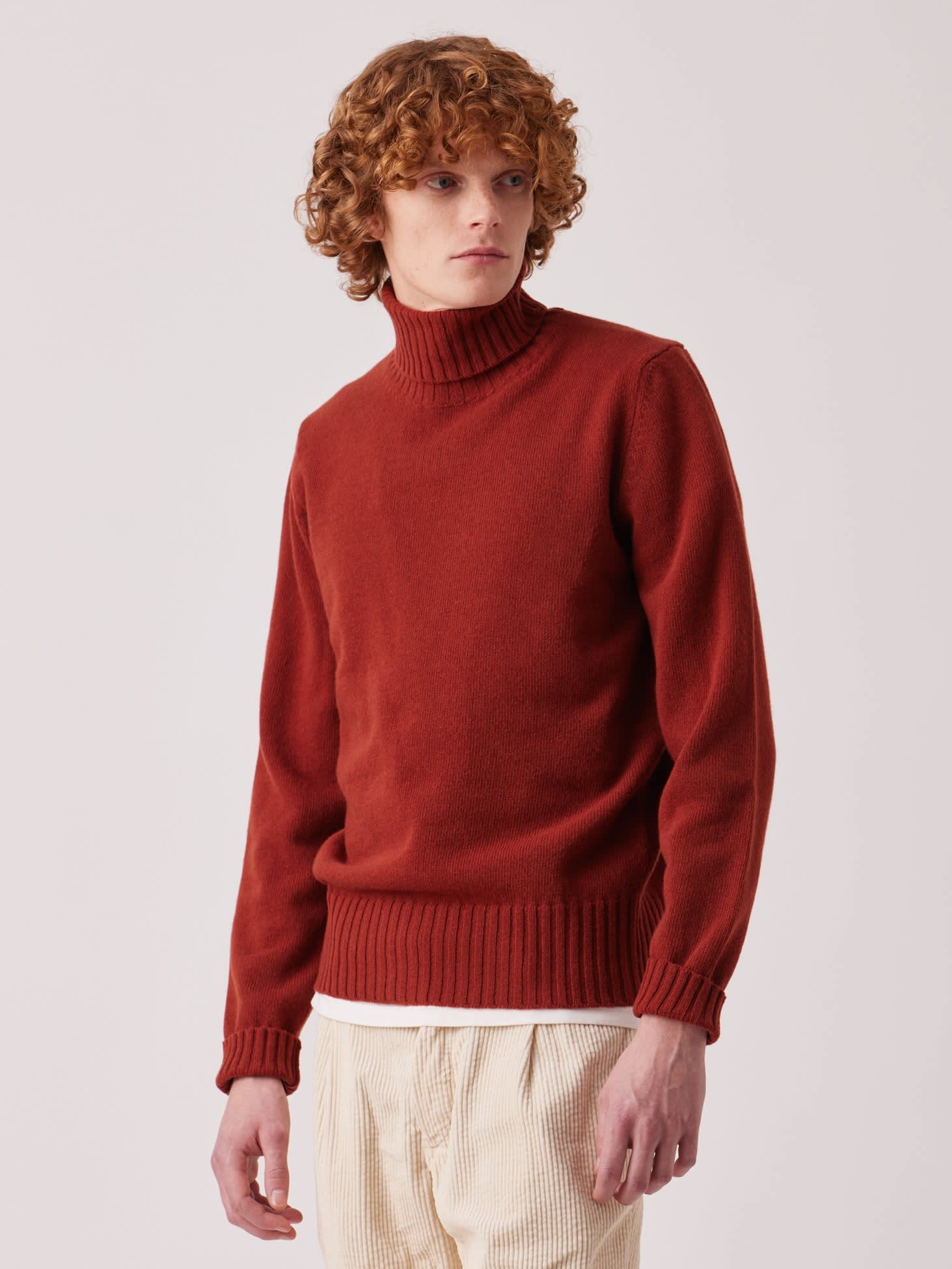 Shop Doppiaa Aamintore Wool Turtleneck