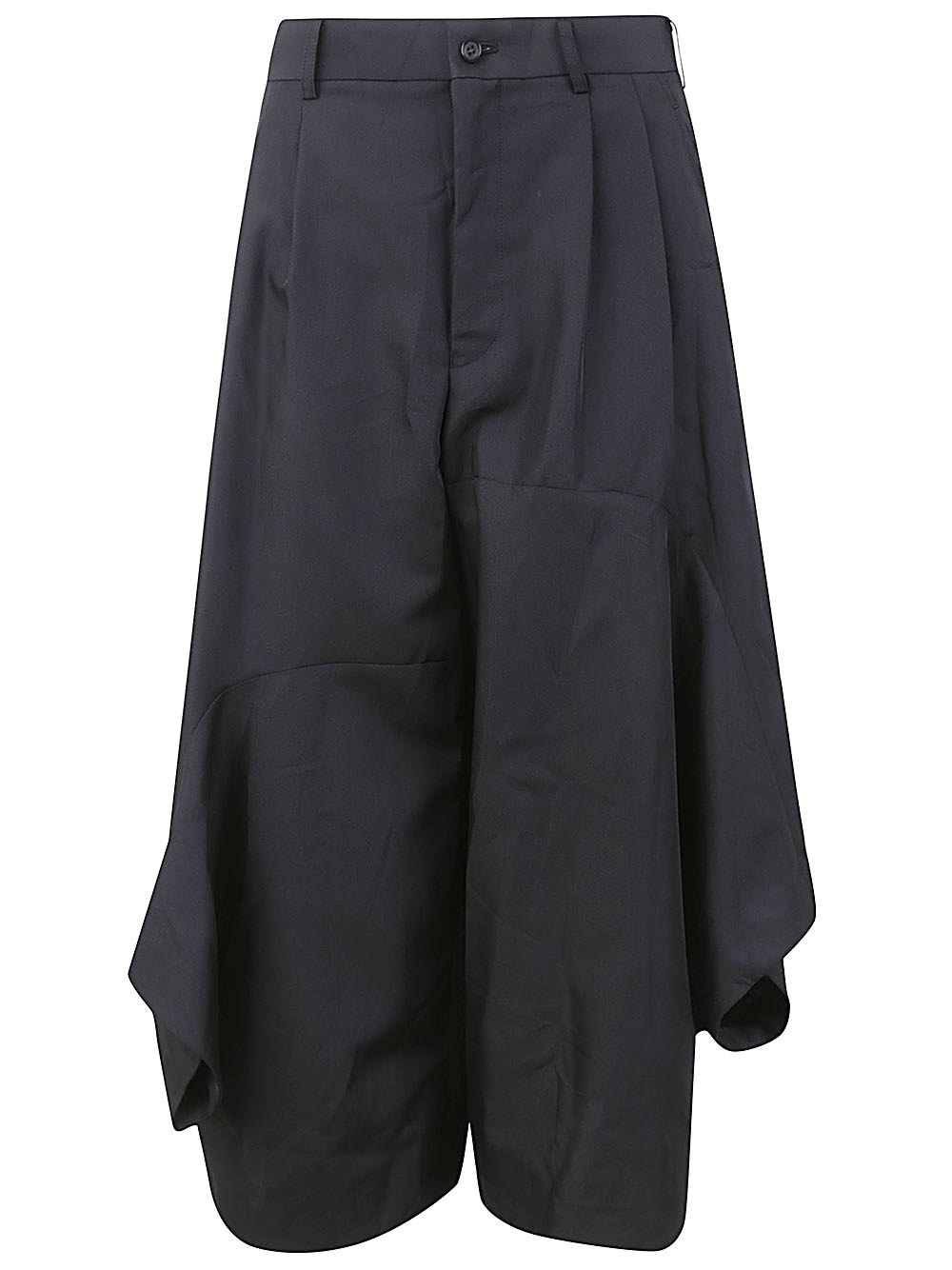 Shop Comme Des Garçons Comme Des Garçons Pants Skirt In Black