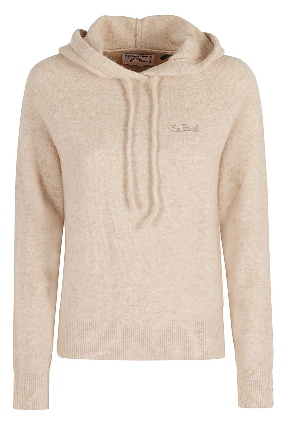 Shop Mc2 Saint Barth Woman Sweater In Beige