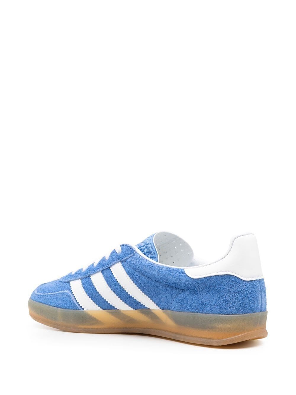 Adidas Originals Gazelle Indoor In Blufus Ftwwht Goldm