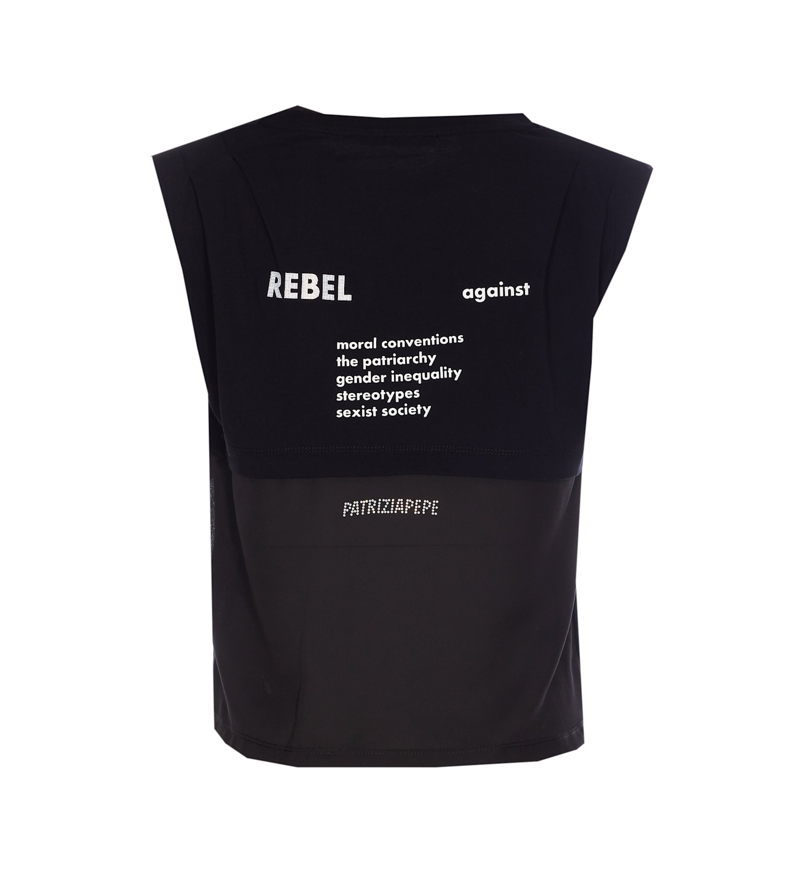 PATRIZIA PEPE LOGO T-SHIRT 