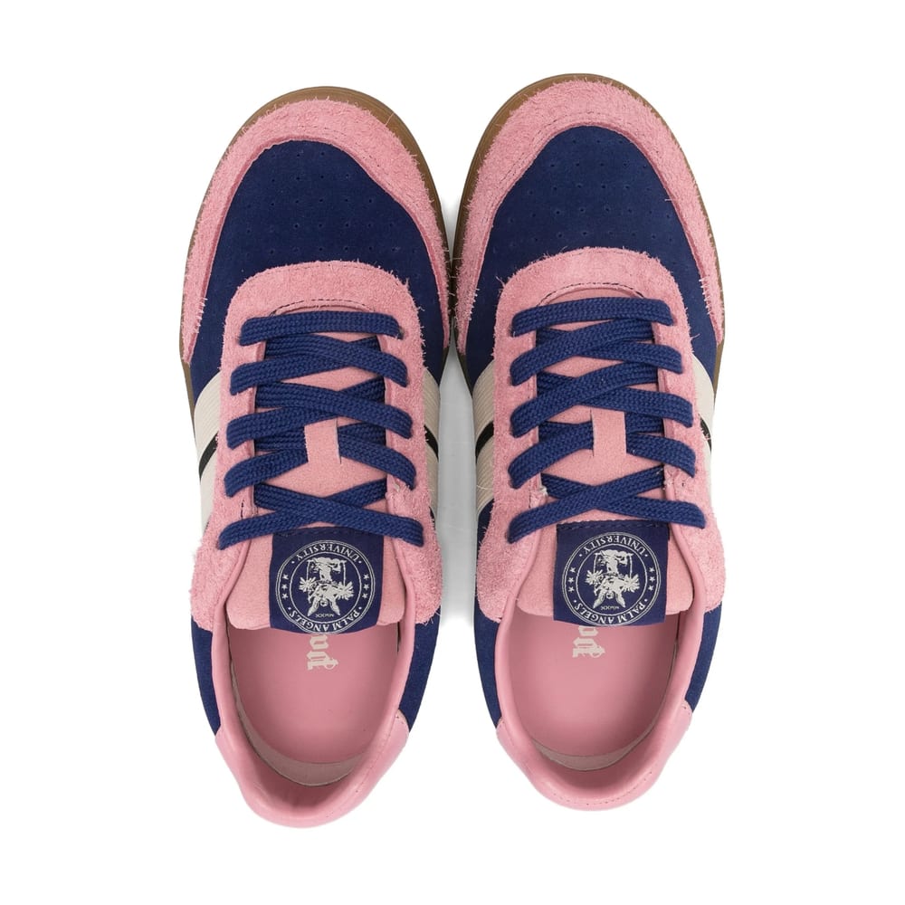 Palm Angels Stripe-detail Sneakers In Multi