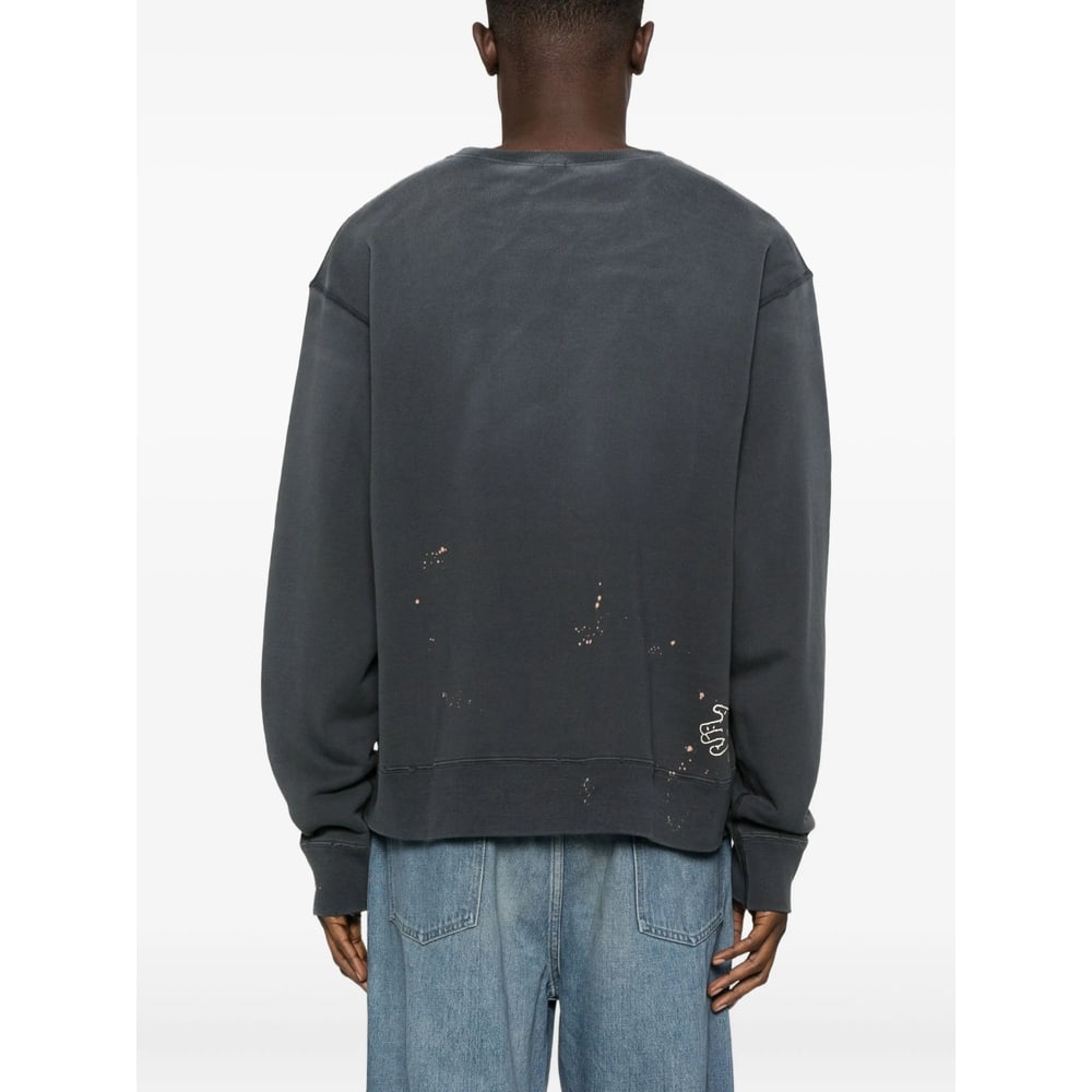 Chimala Paint-splatter Sweatshirt In Gray