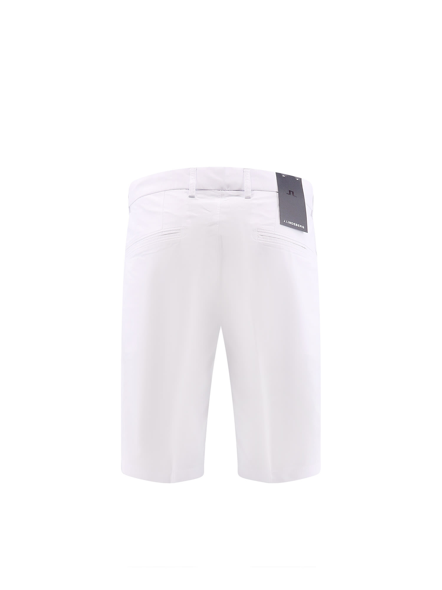 Shop J. Lindeberg Bermuda Shorts In White