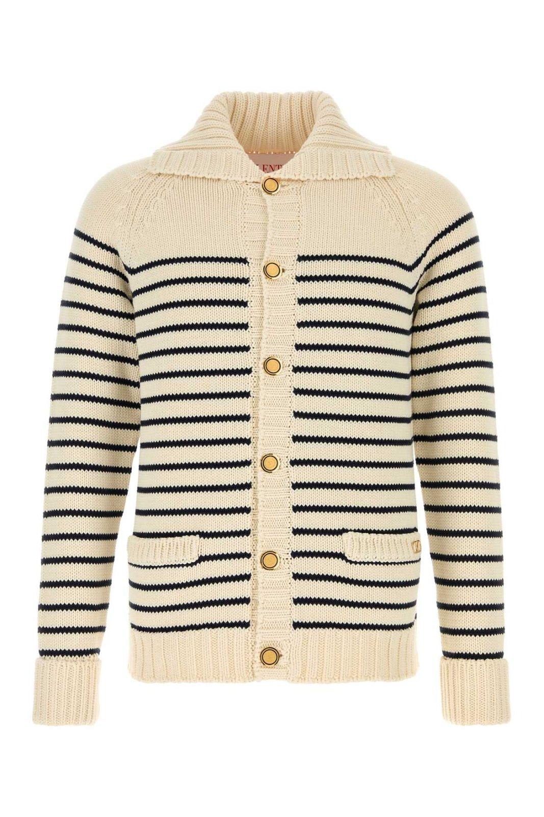 Striped Knit Cardigan