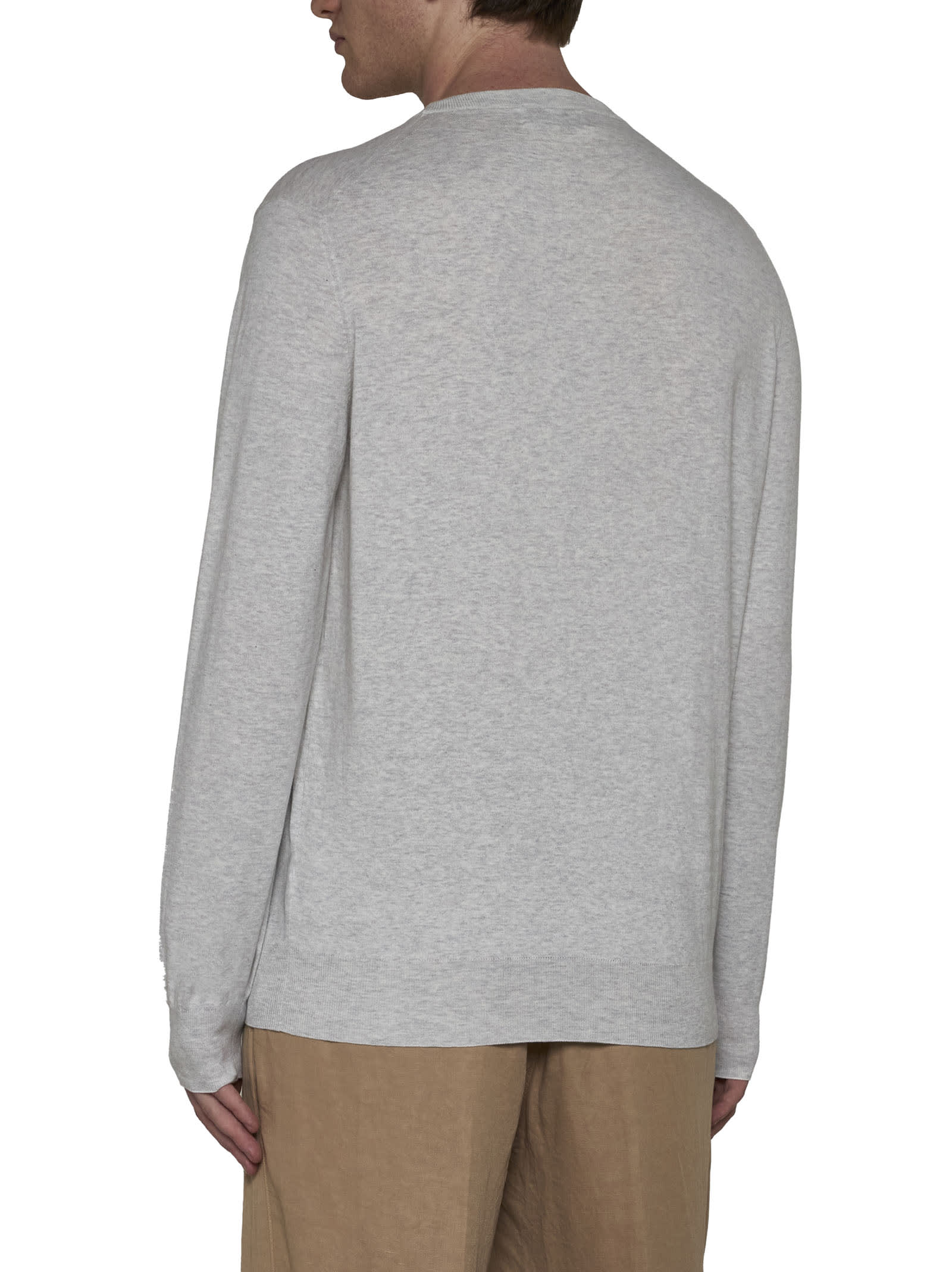 Brunello Cucinelli Sweater In Fog