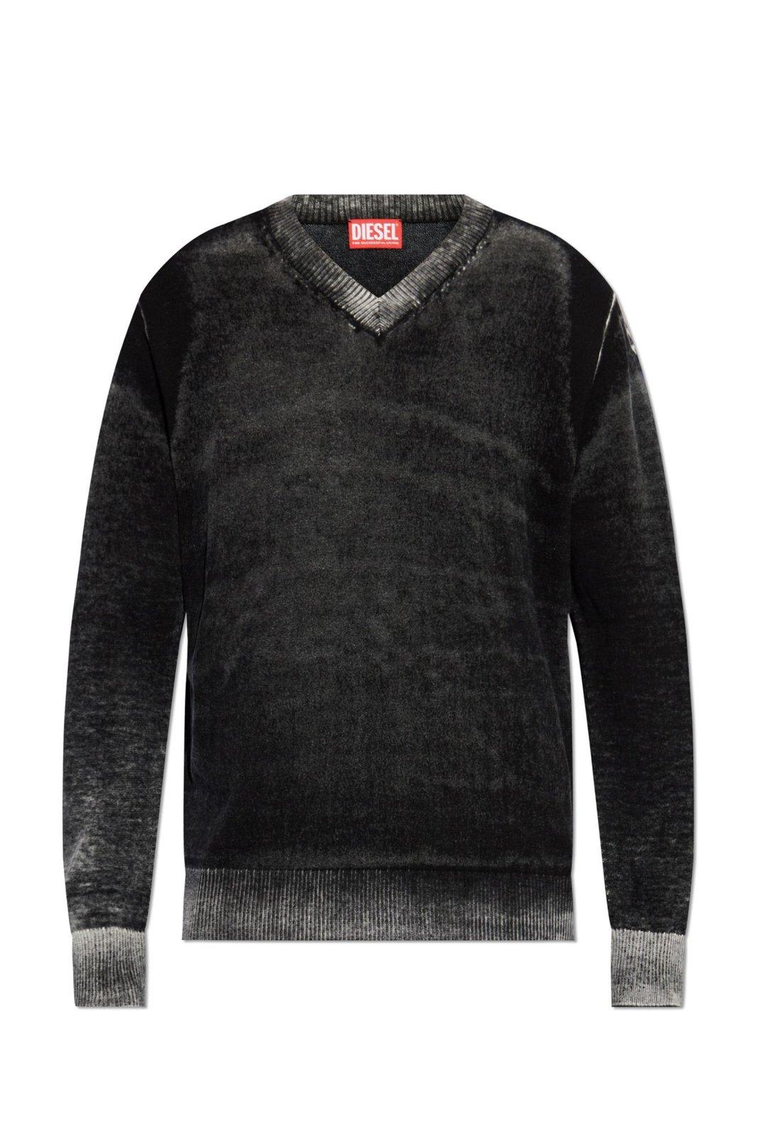 Diesel K-veli Knitted Jumper In Multi