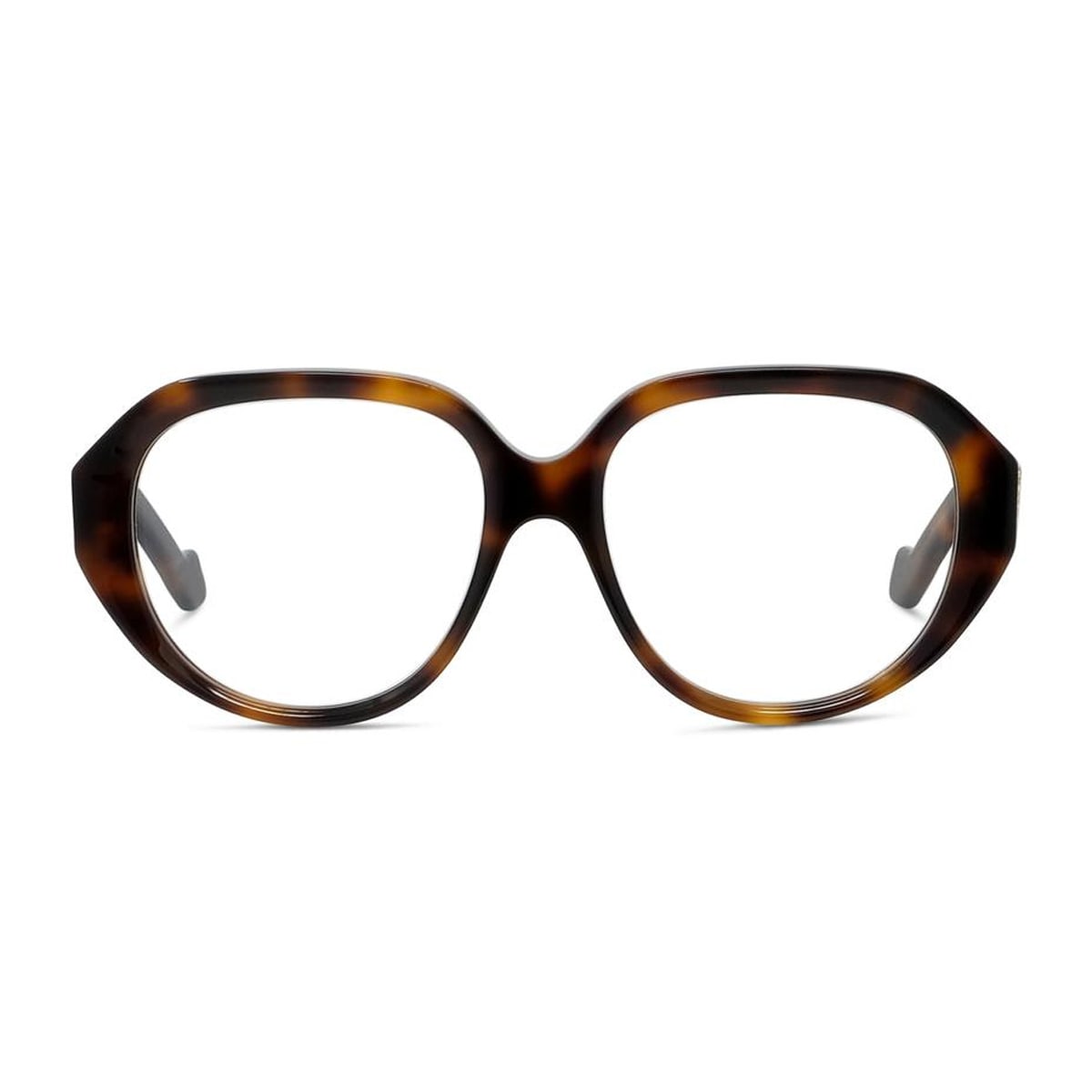 Loewe Lw50104i Linea Anagram 052 Havana Glasses In Multi
