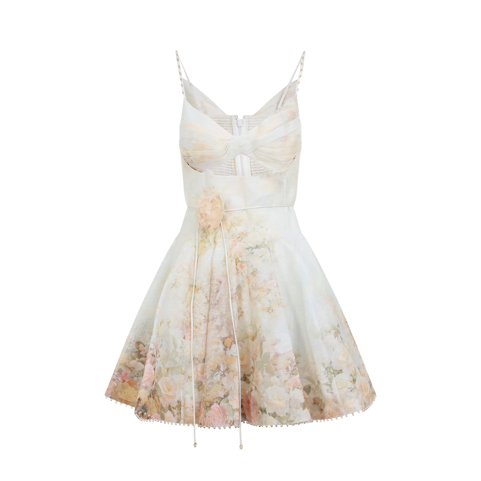 Zimmermann Memento Twist Front Mini Dress