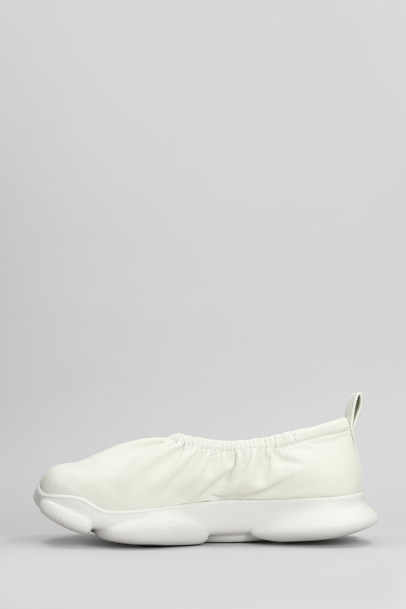Camper Karst Leather Ballerina Shoes