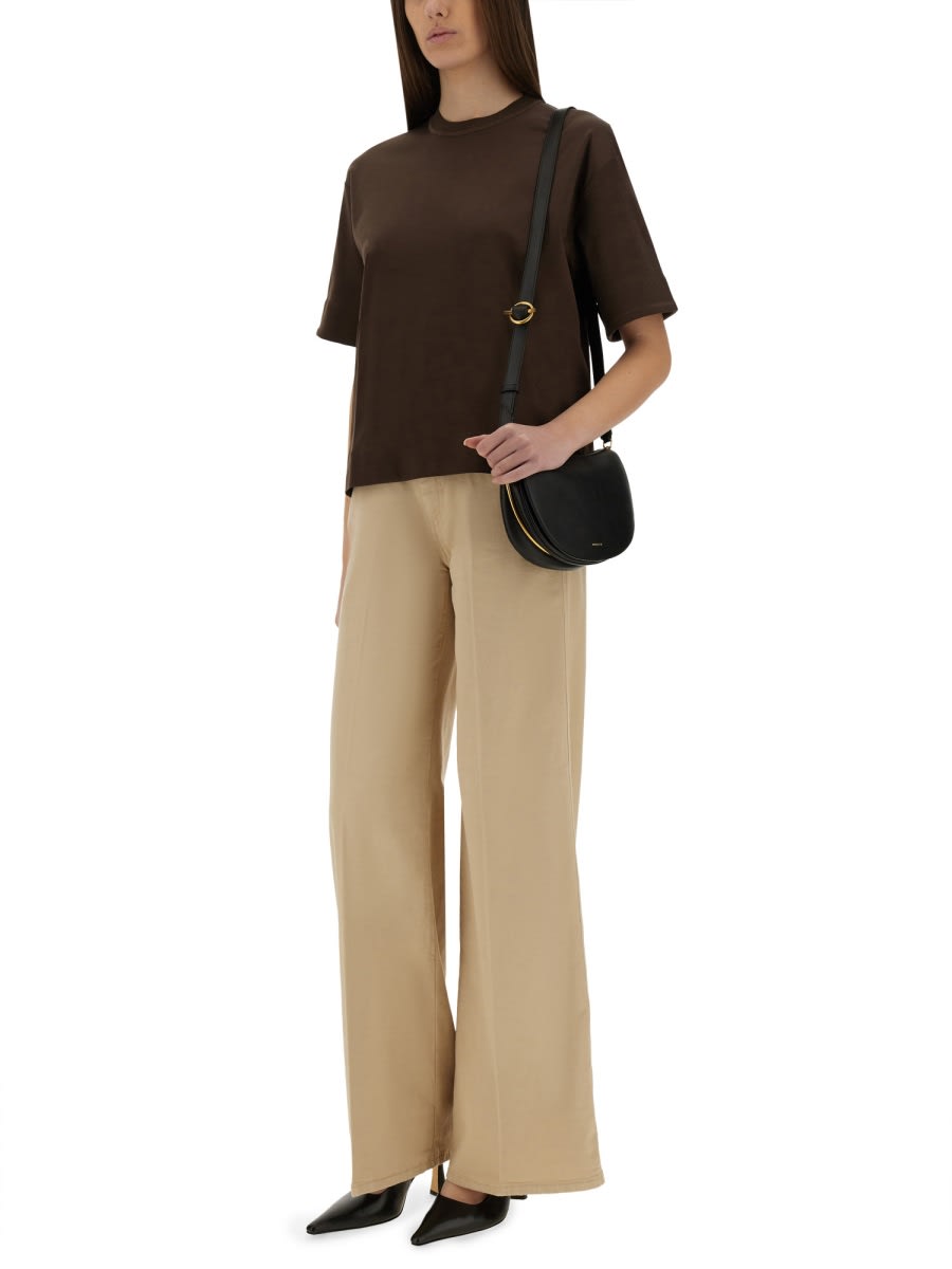 Shop Pt Torino Jeans Cindy In Beige