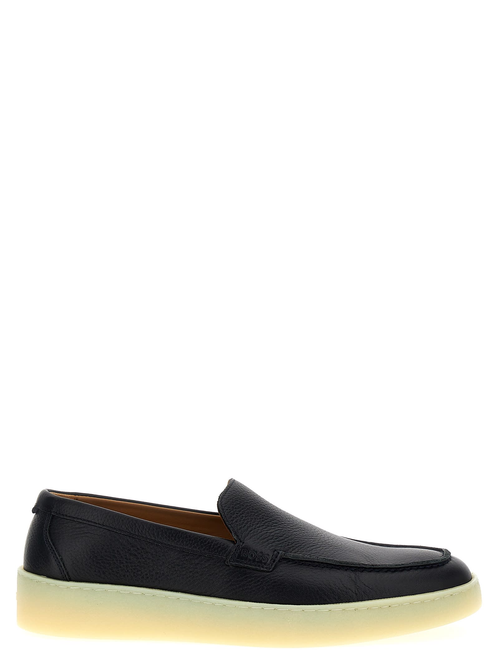 Hugo Boss Clay Loafers In Black