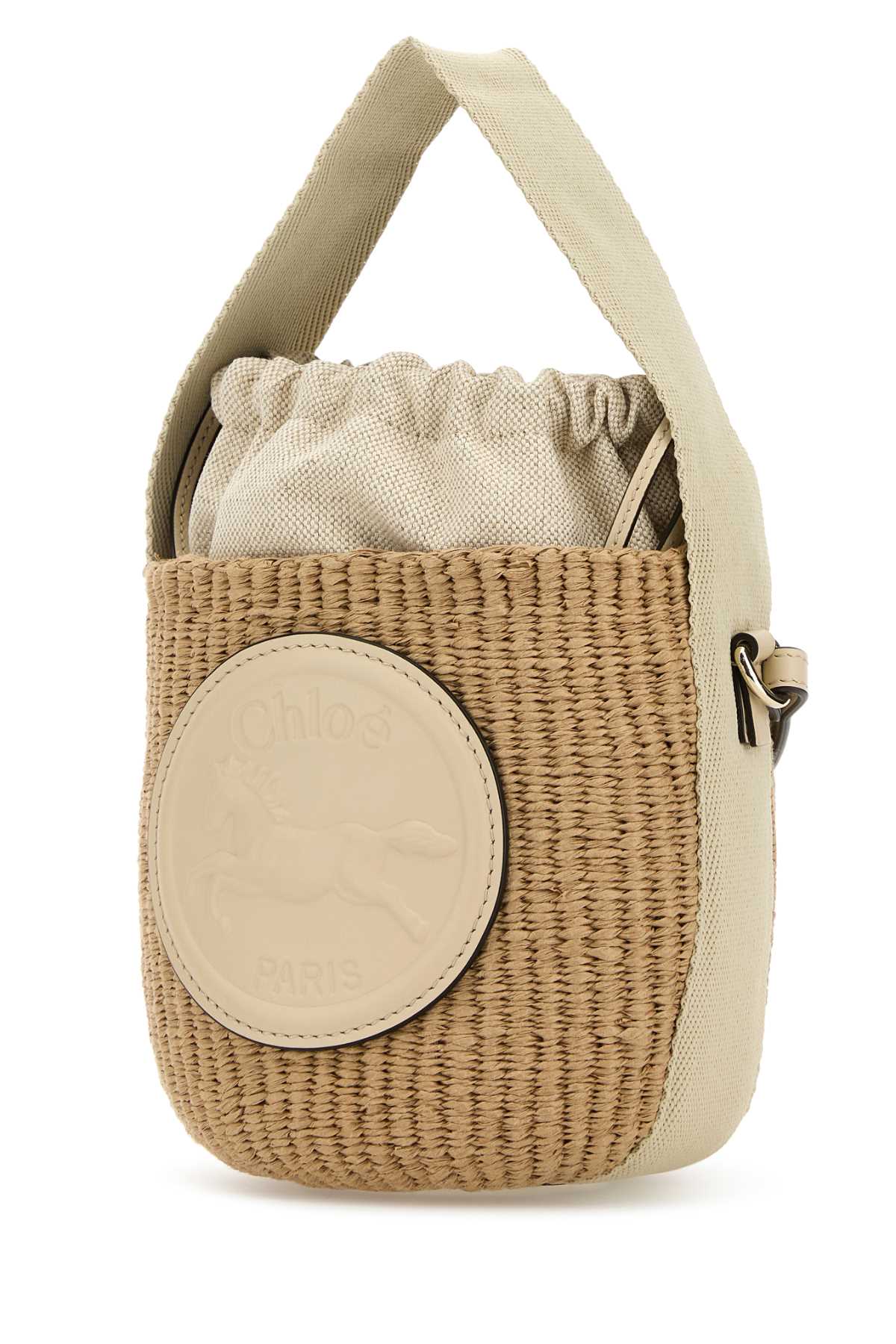 Chloé Raffia Bucket Bag