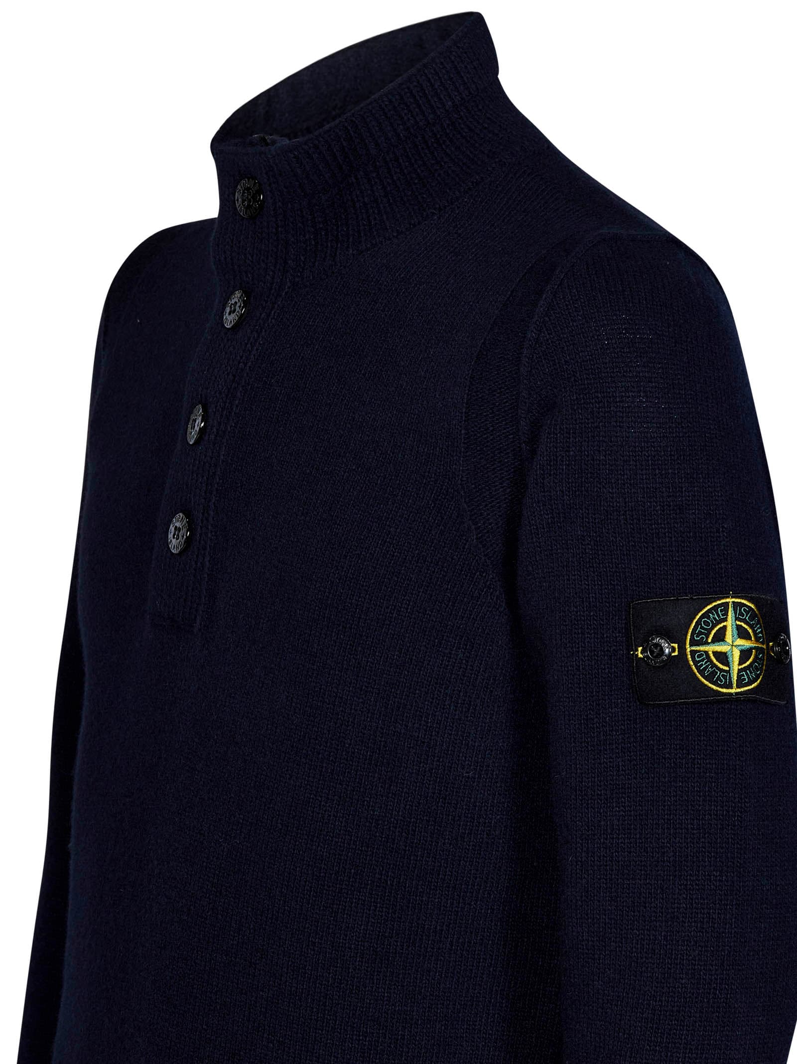 Shop Stone Island Sweater In Blue