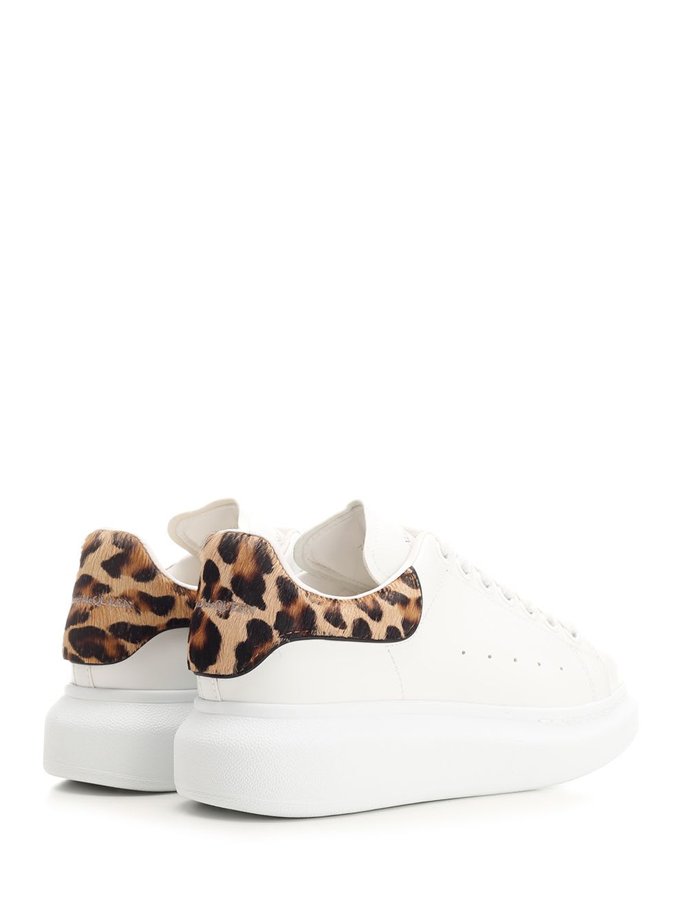 Shop Alexander Mcqueen Oversize Sneakers In White