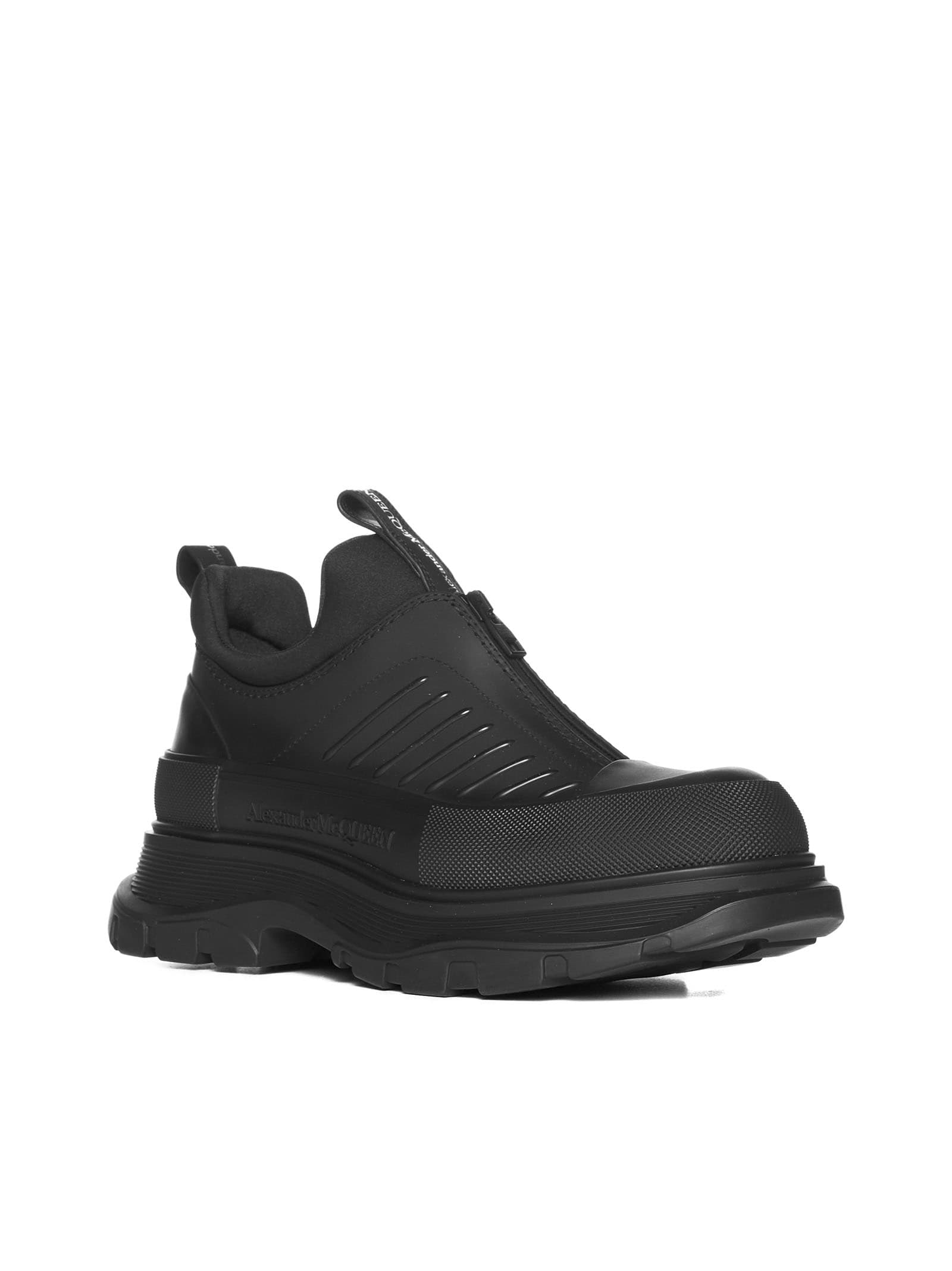 Shop Alexander Mcqueen Sneakers In Black Black