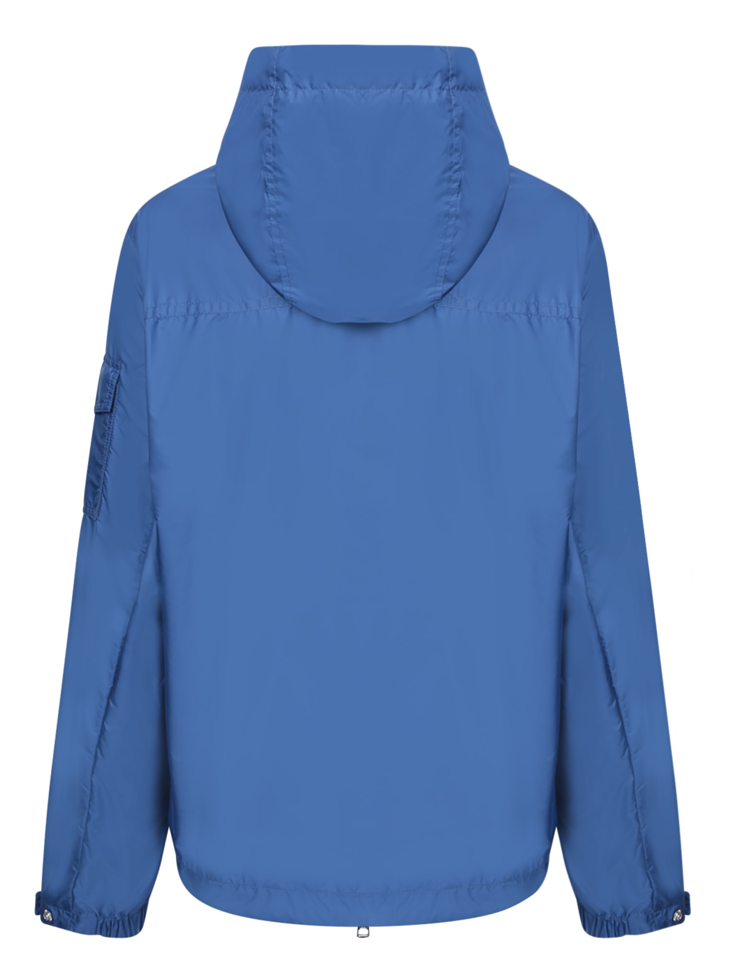 Shop Moncler Etiache Jacket In Blue