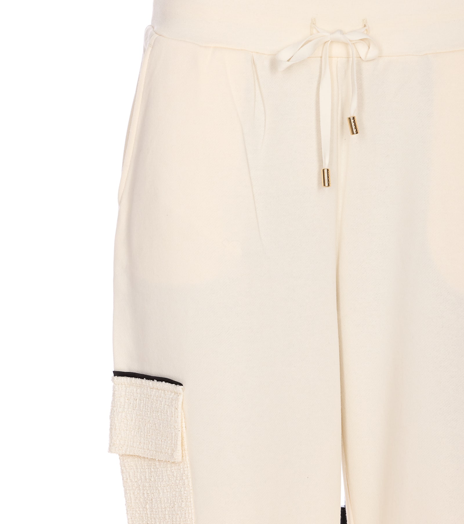 Liu •jo Cargo-pocket Trousers In White